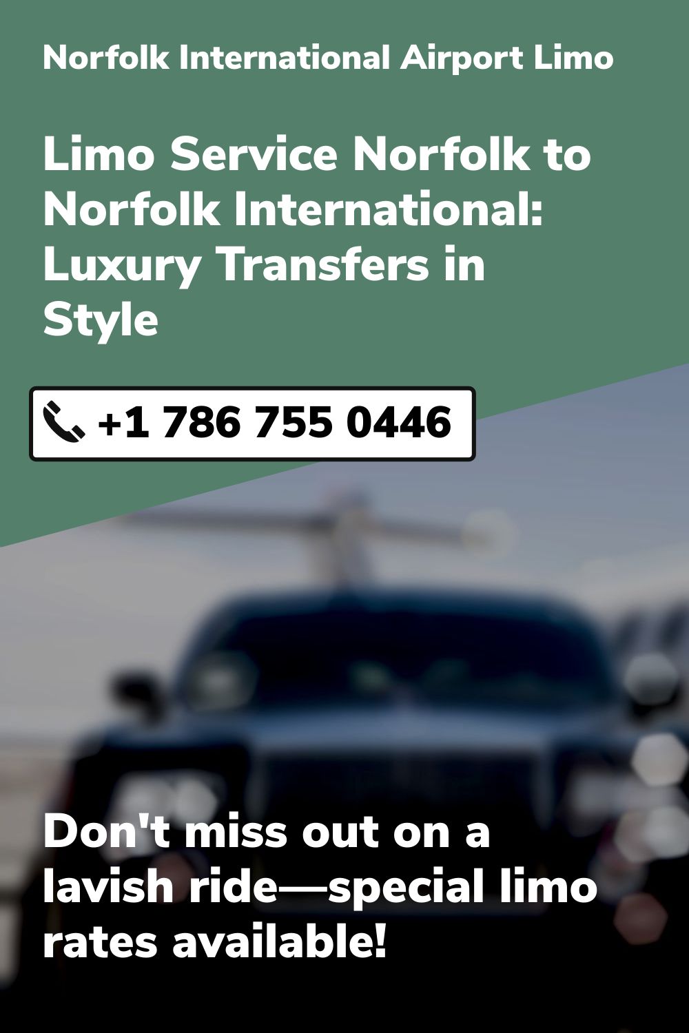 Norfolk International Airport Limo