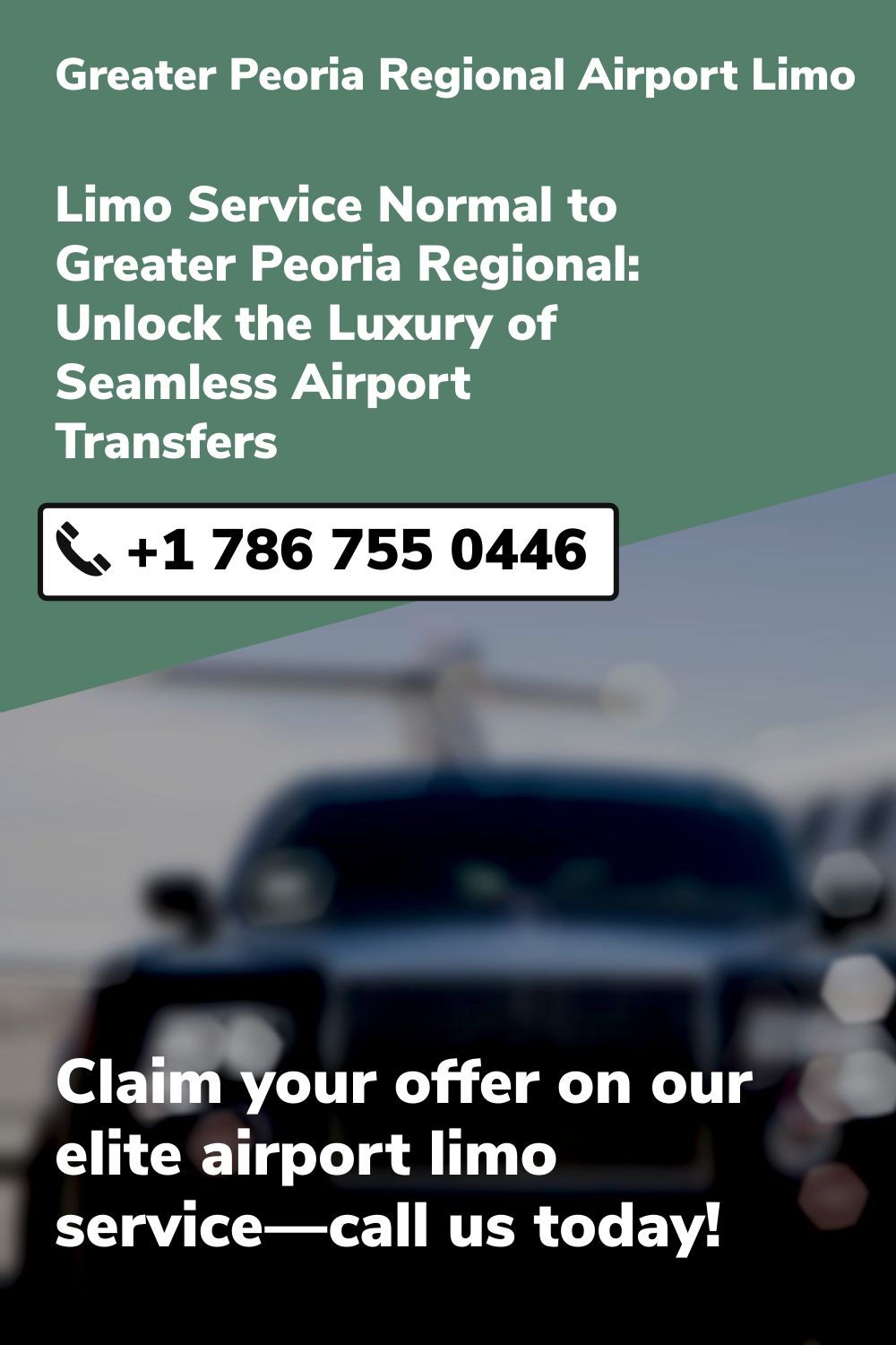 Greater Peoria Regional Airport Limo