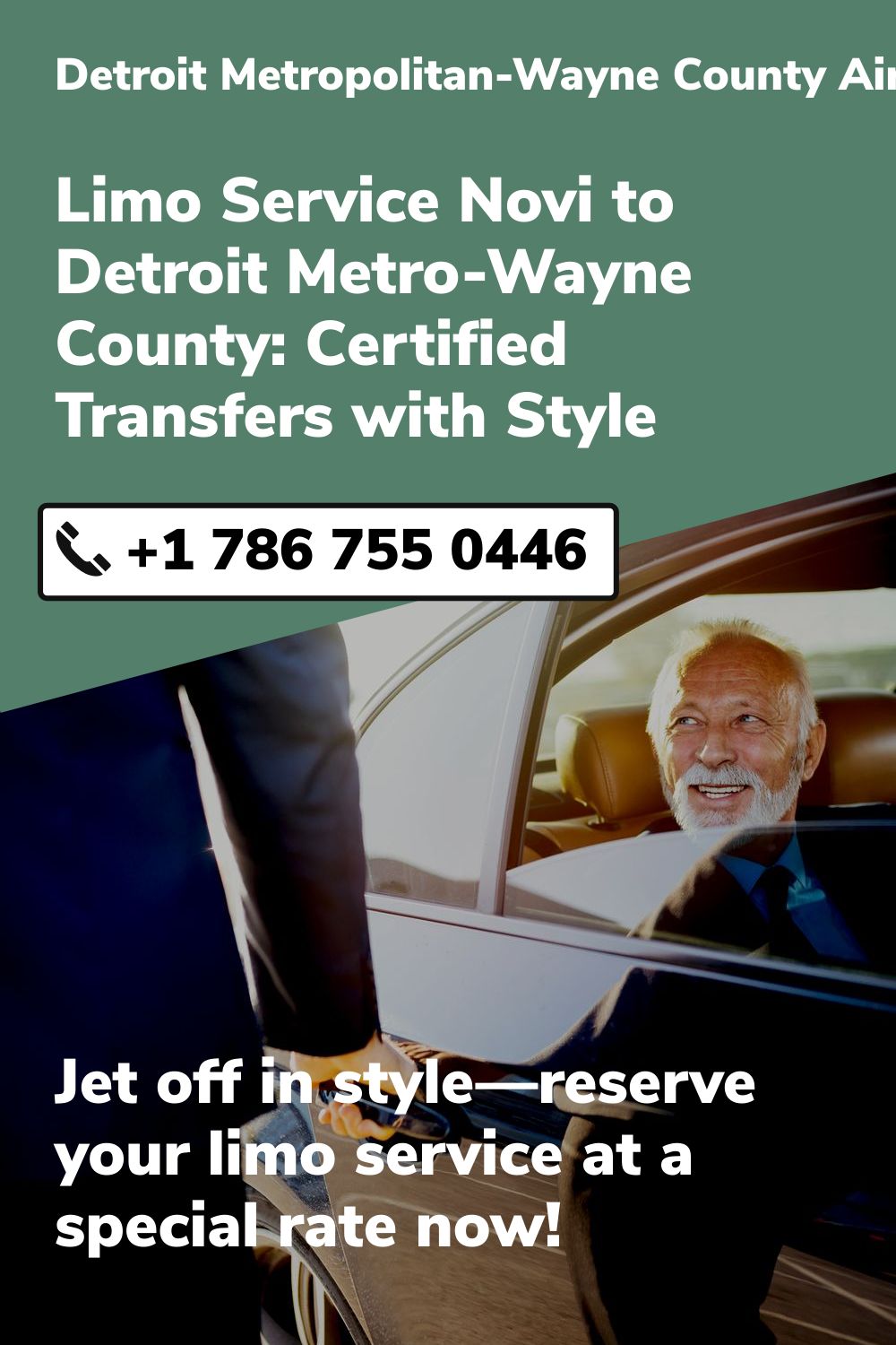 Detroit Metropolitan-Wayne County Airport Limo