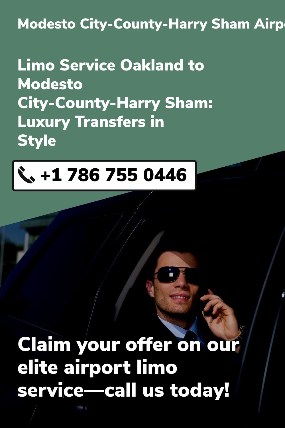 Modesto City-County-Harry Sham  Airport Limo