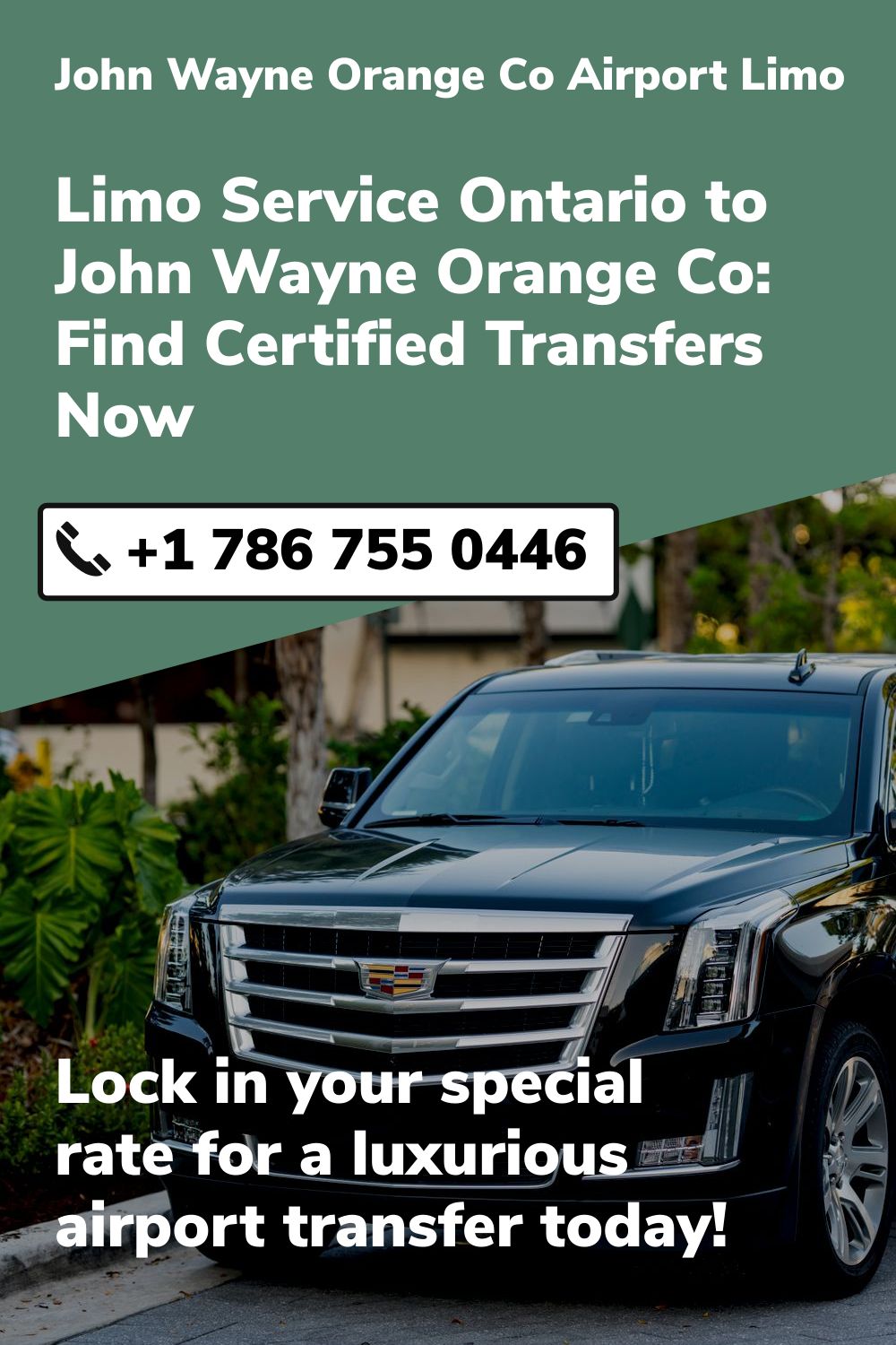 John Wayne  Orange Co Airport Limo