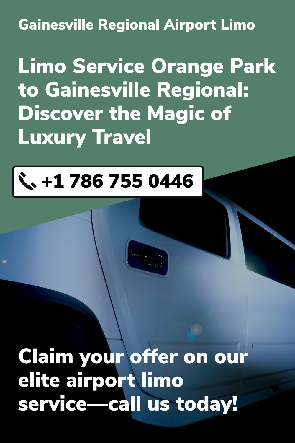 Gainesville Regional Airport Limo