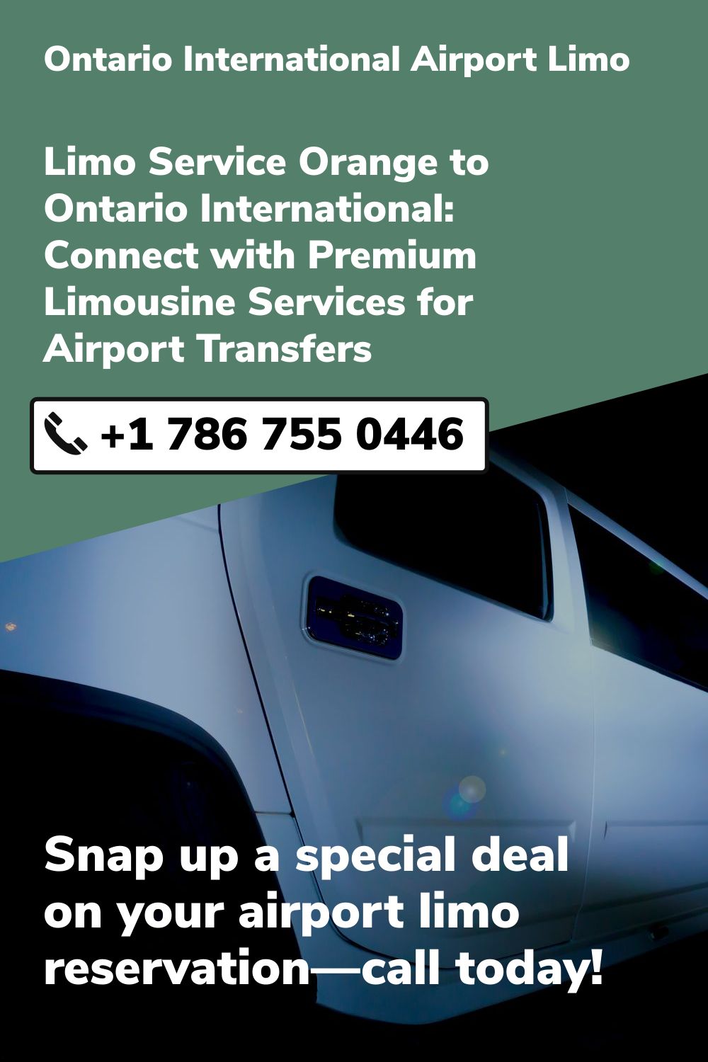 Ontario International Airport Limo