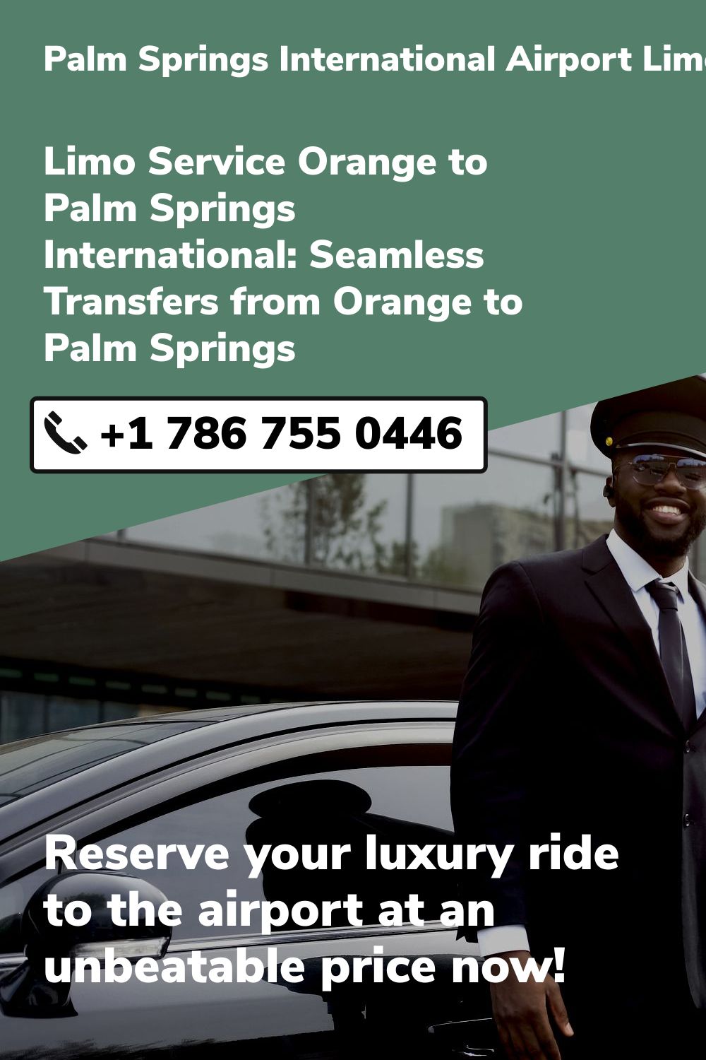 Palm Springs International Airport Limo