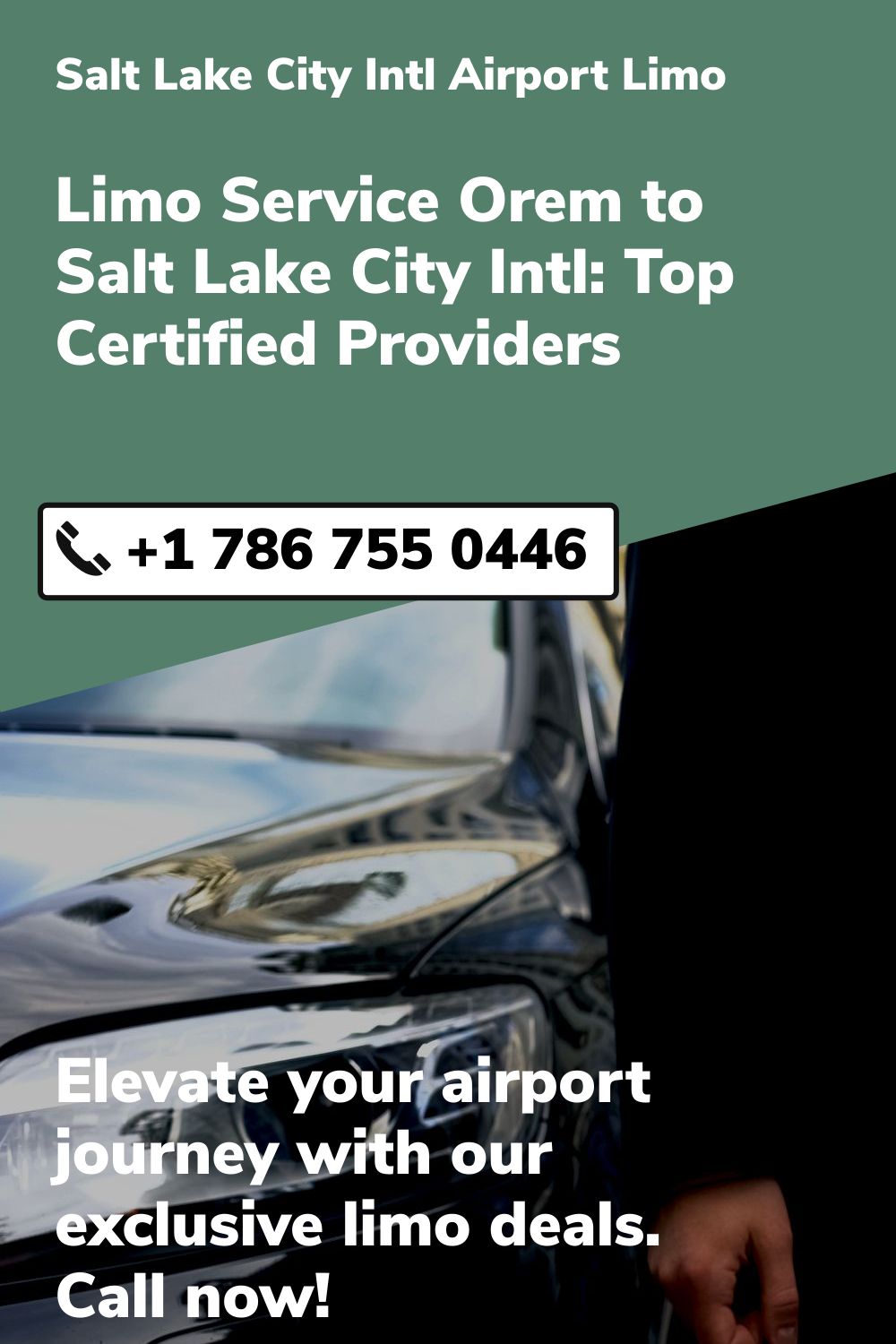 Salt Lake City Intl Airport Limo