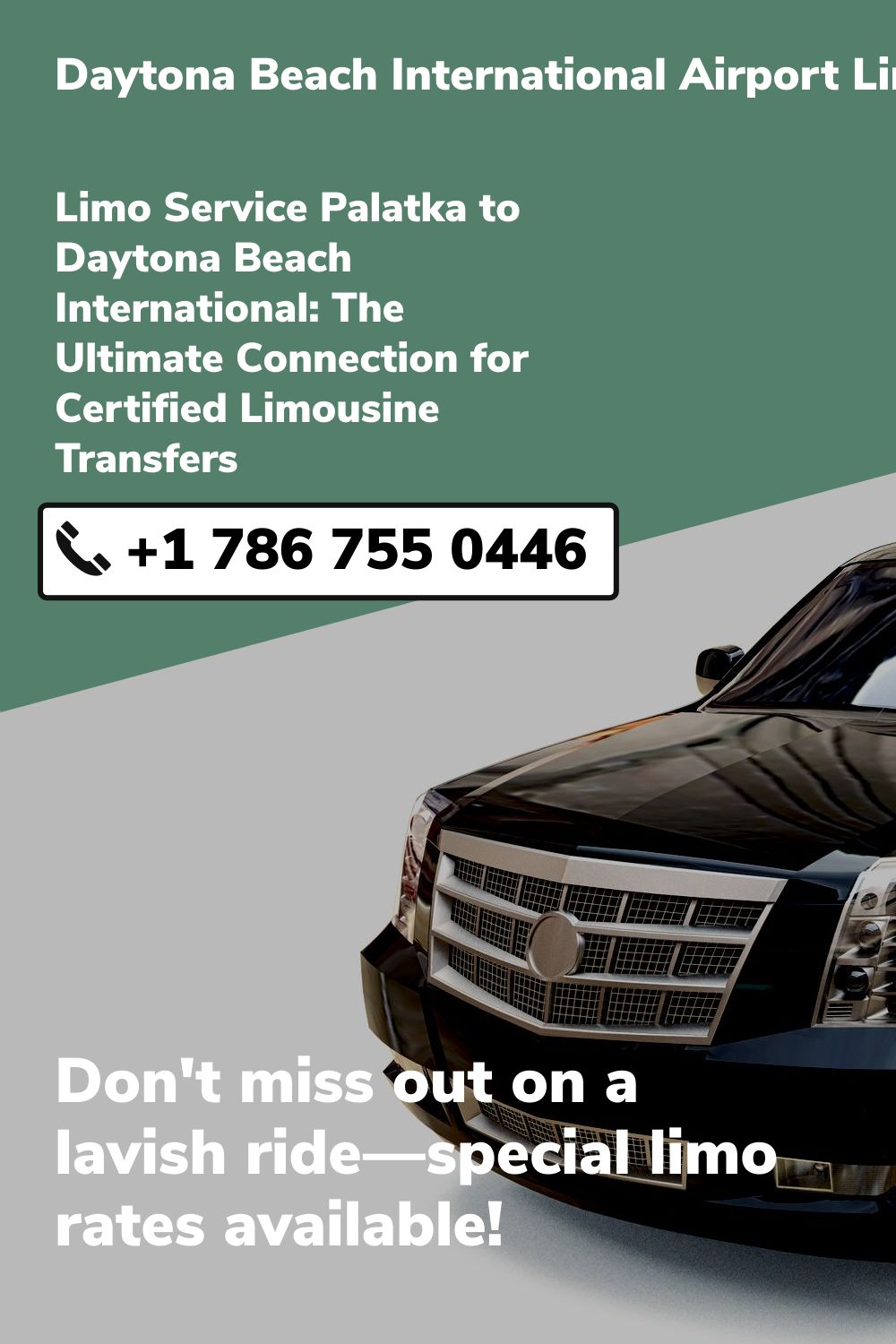 Daytona Beach International Airport Limo