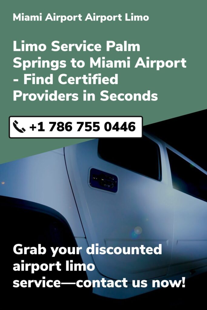 Miami Airport Airport Limo