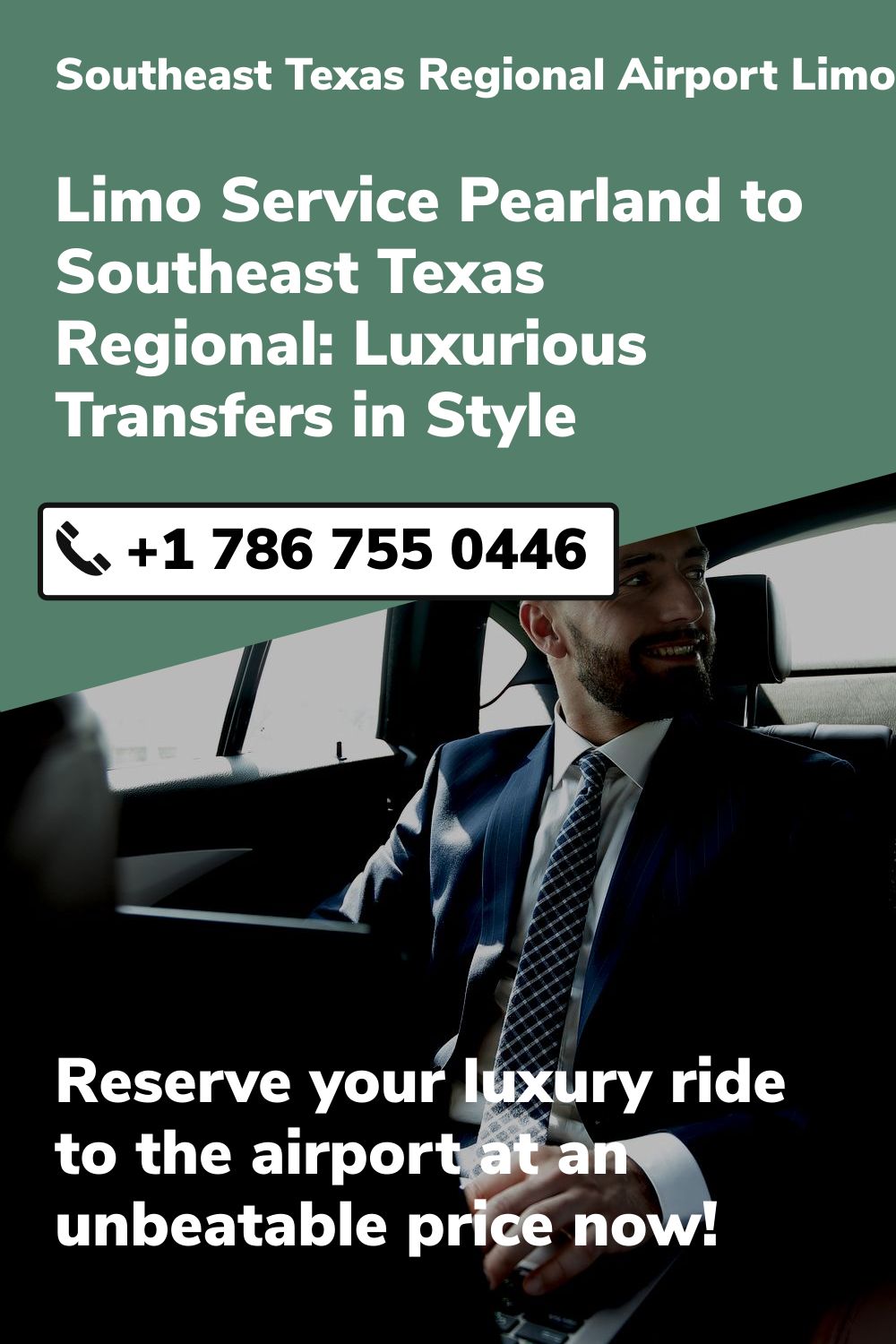 Southeast Texas Regional Airport Limo