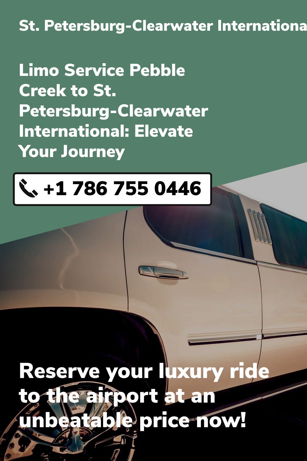 St. Petersburg-Clearwater International Airport Limo