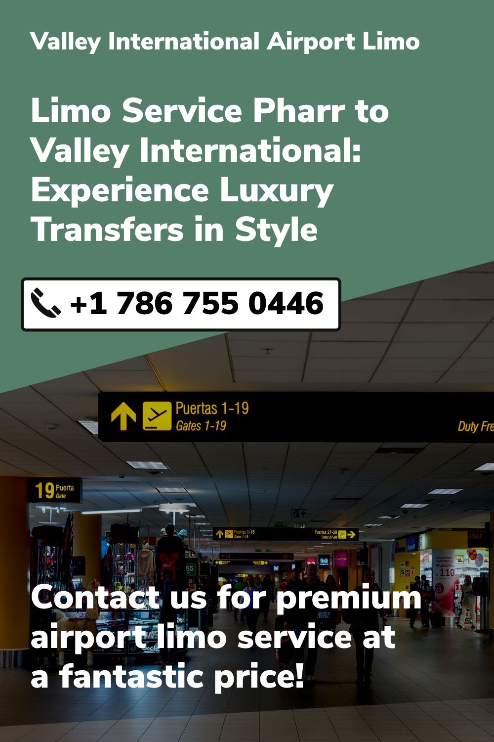 Valley International Airport Limo