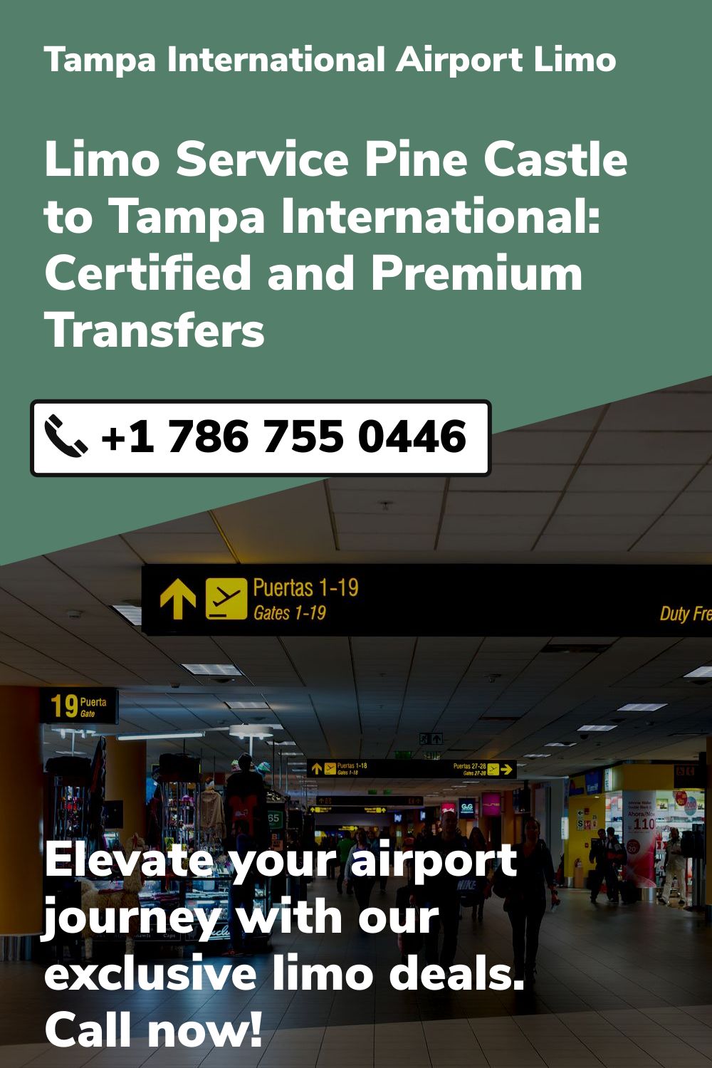 Tampa International  Airport Limo