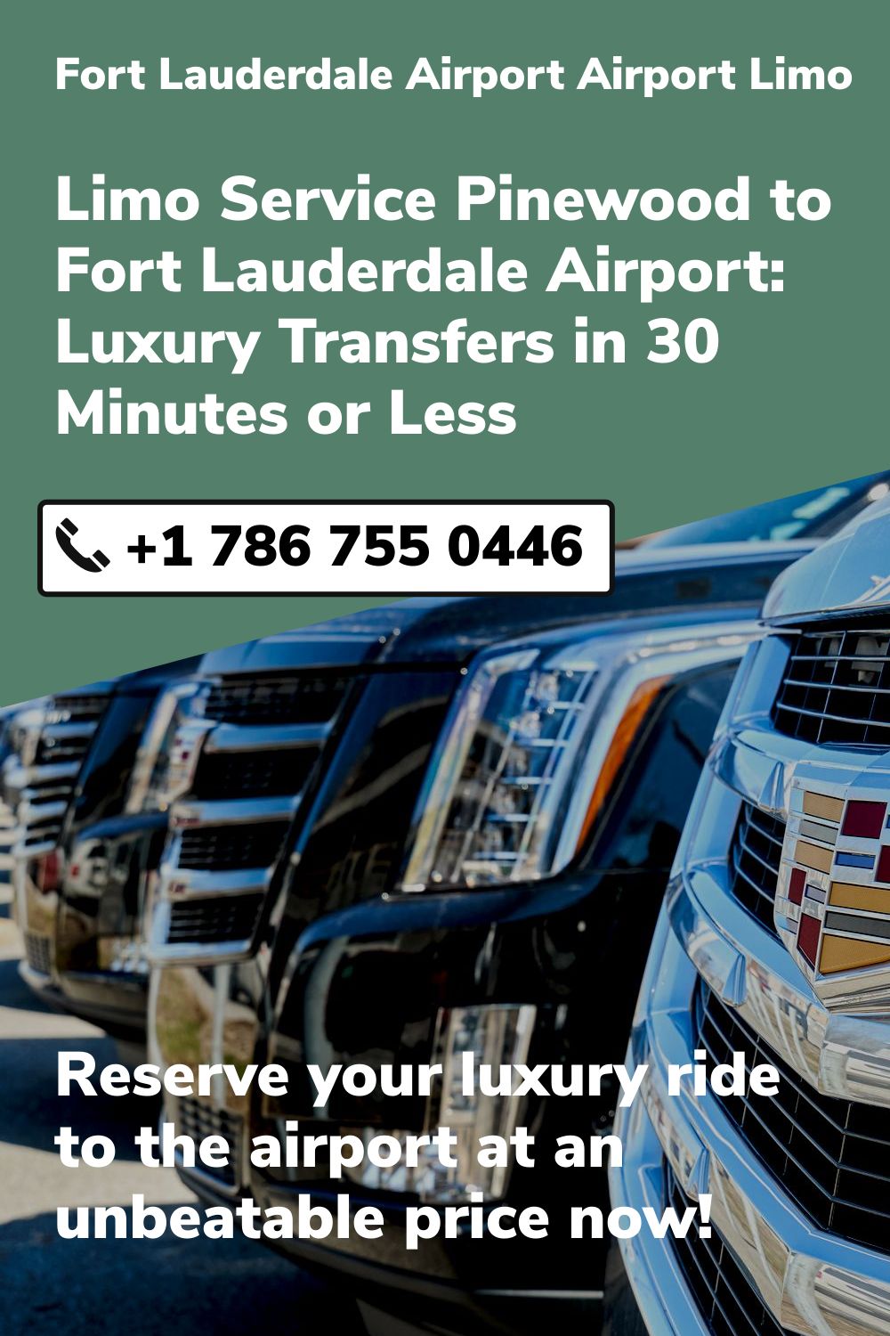 Fort Lauderdale Airport Airport Limo