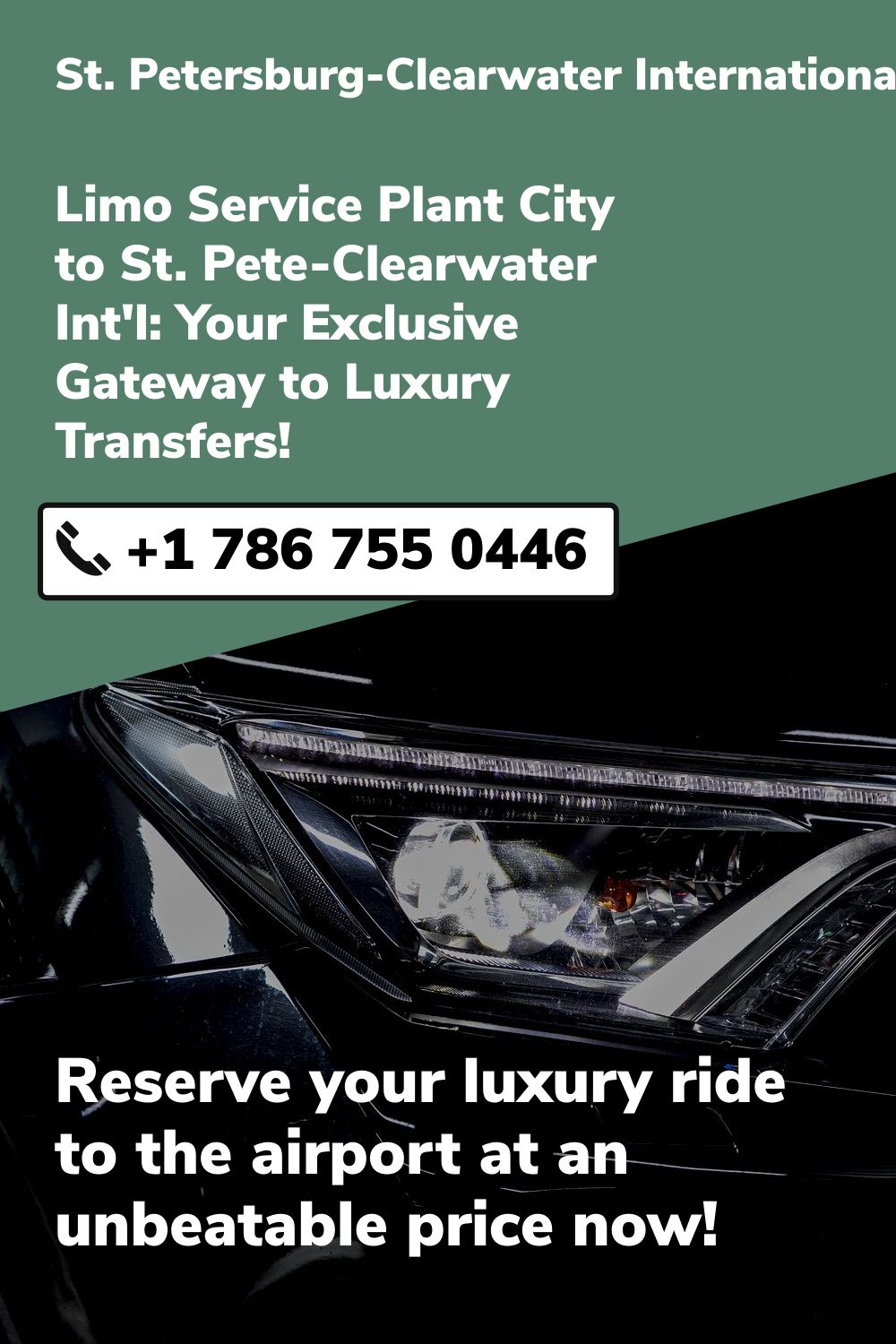 St. Petersburg-Clearwater International Airport Limo