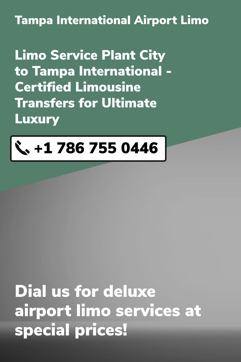 Tampa International  Airport Limo