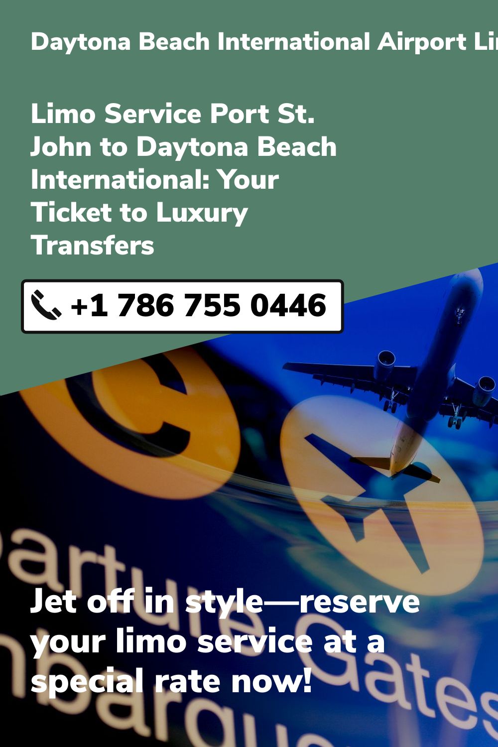 Daytona Beach International Airport Limo