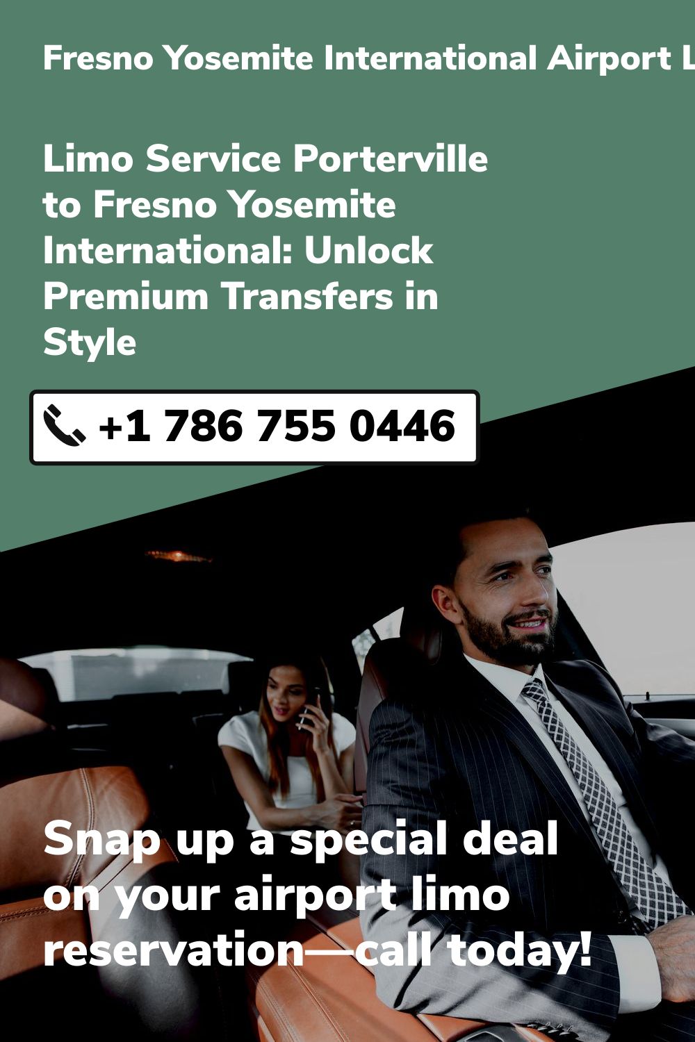 Fresno Yosemite International Airport Limo