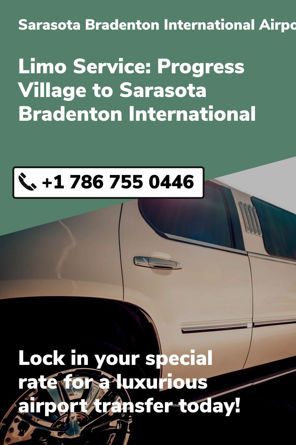 Sarasota Bradenton International Airport Limo