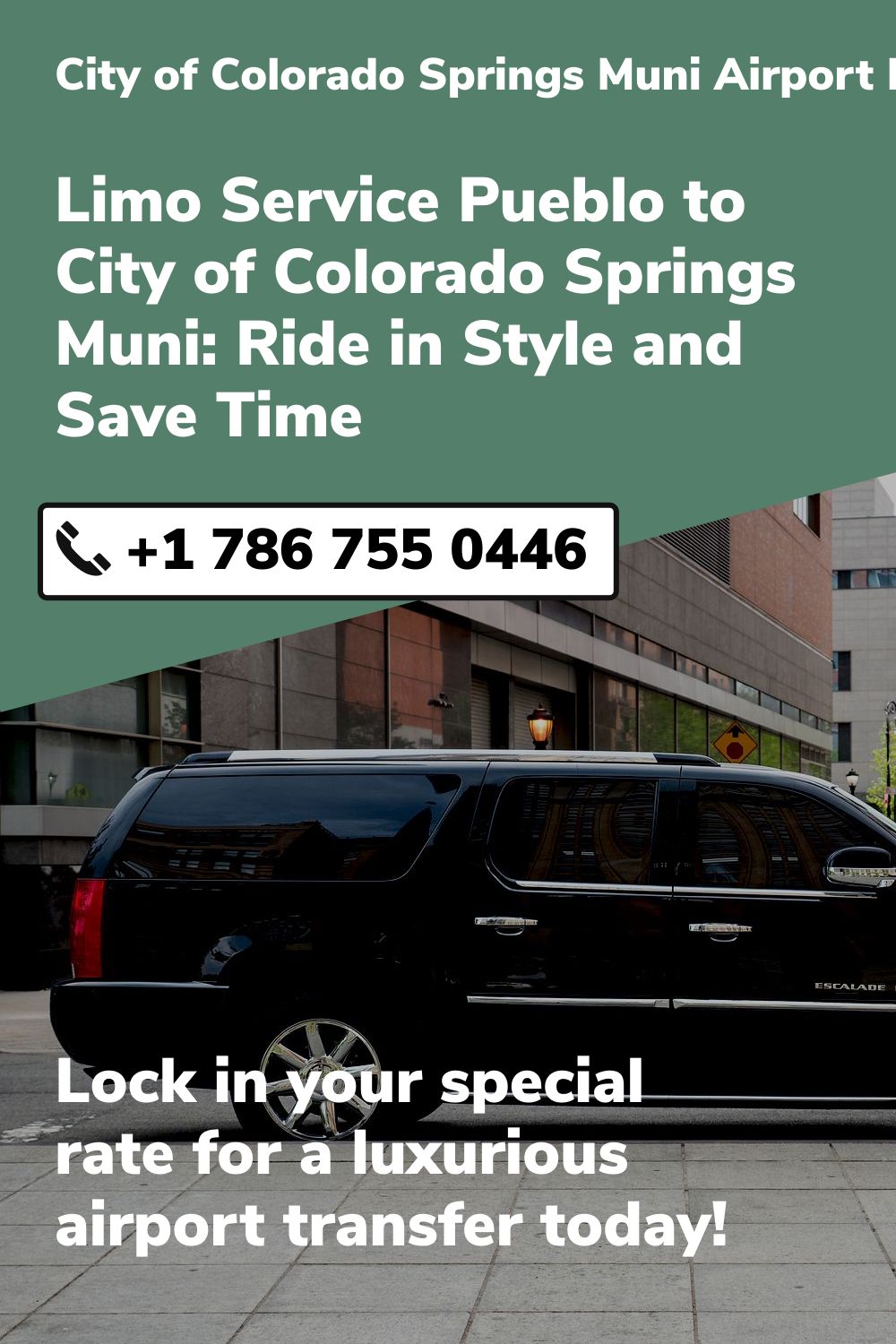 City of Colorado Springs Muni Airport Limo