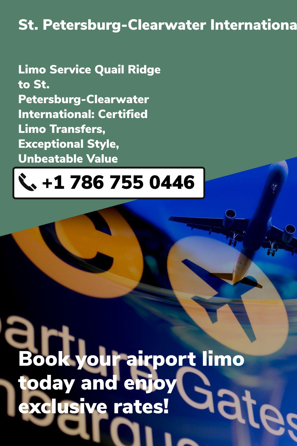 St. Petersburg-Clearwater International Airport Limo