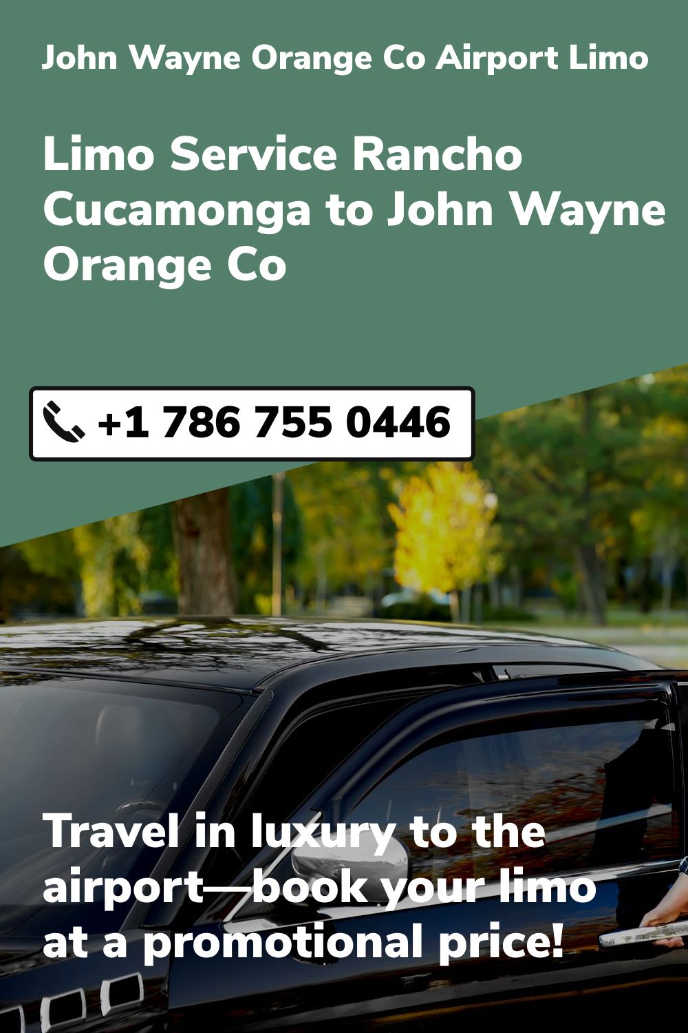 John Wayne  Orange Co Airport Limo