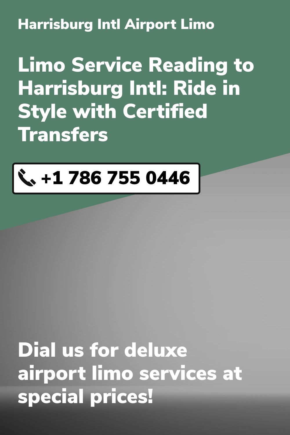 Harrisburg Intl Airport Limo