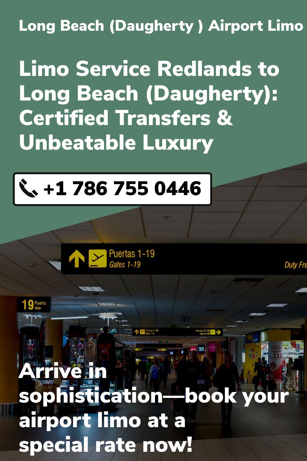 Long Beach (Daugherty ) Airport Limo