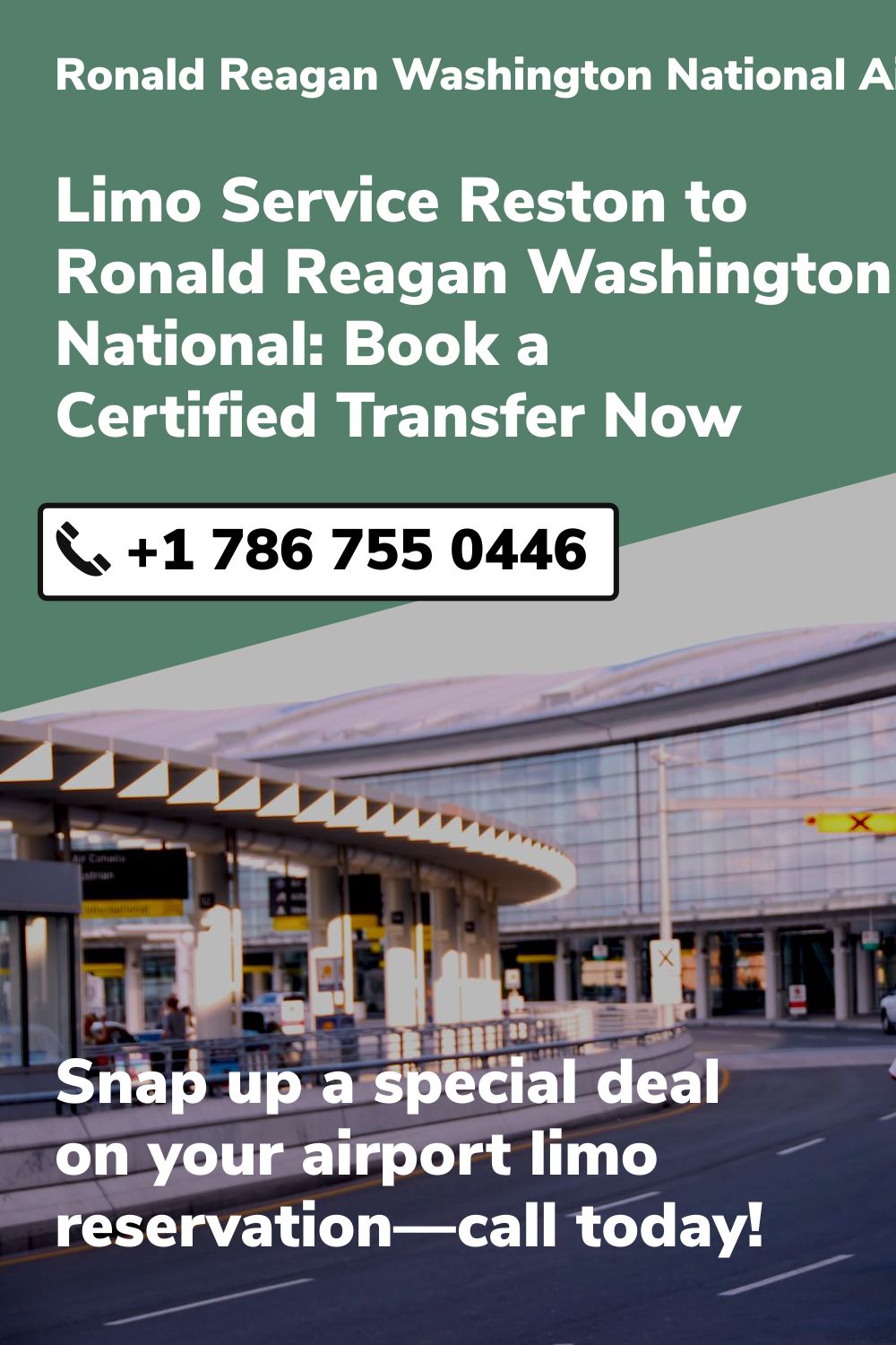 Ronald Reagan Washington National Airport Limo