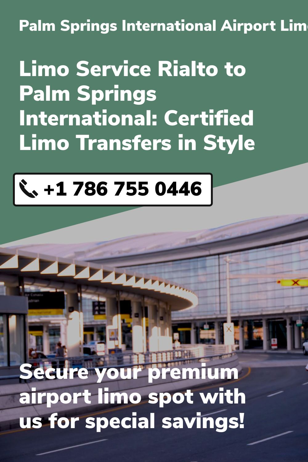 Palm Springs International Airport Limo