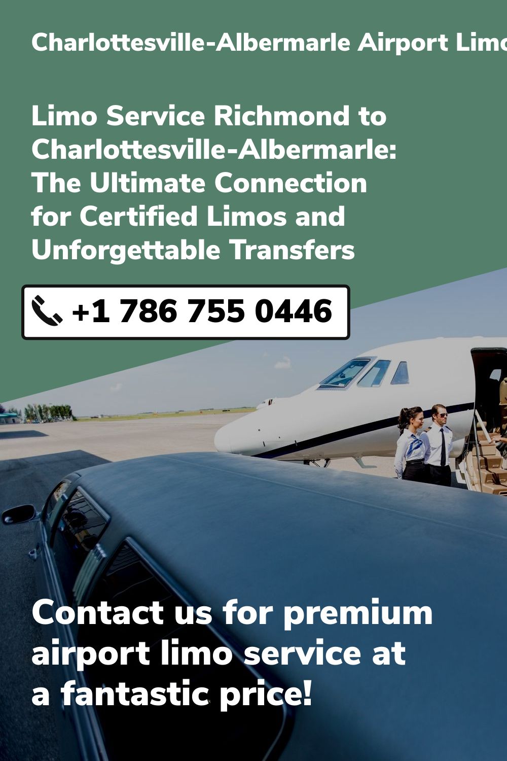 Charlottesville-Albermarle Airport Limo