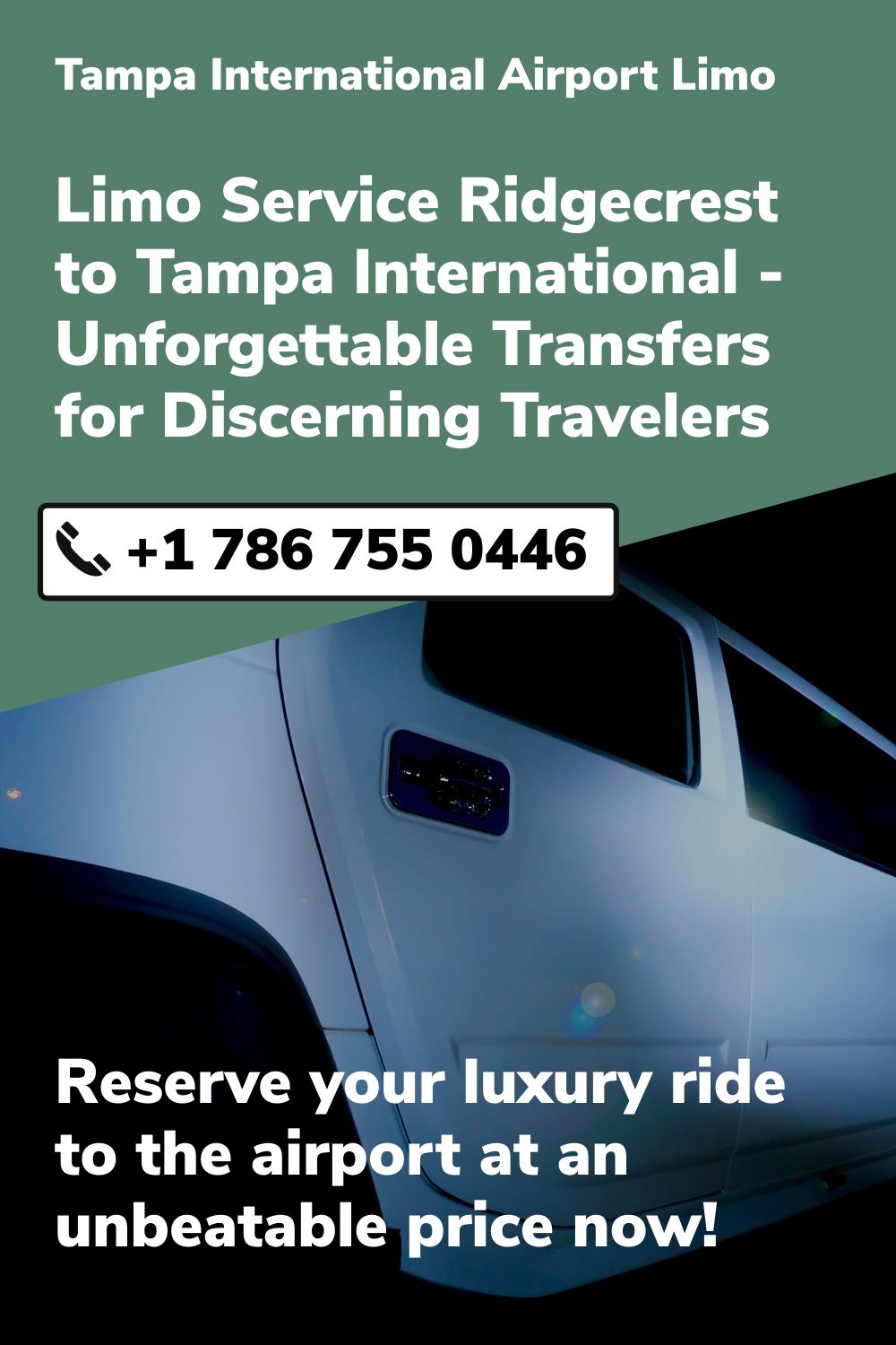 Tampa International  Airport Limo