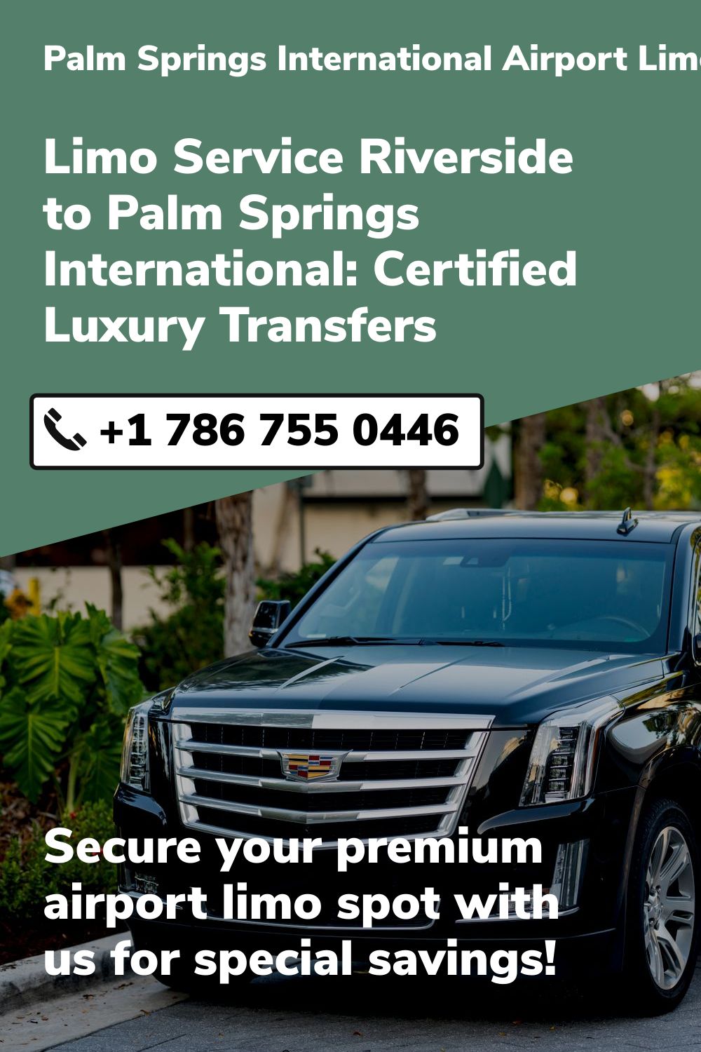 Palm Springs International Airport Limo