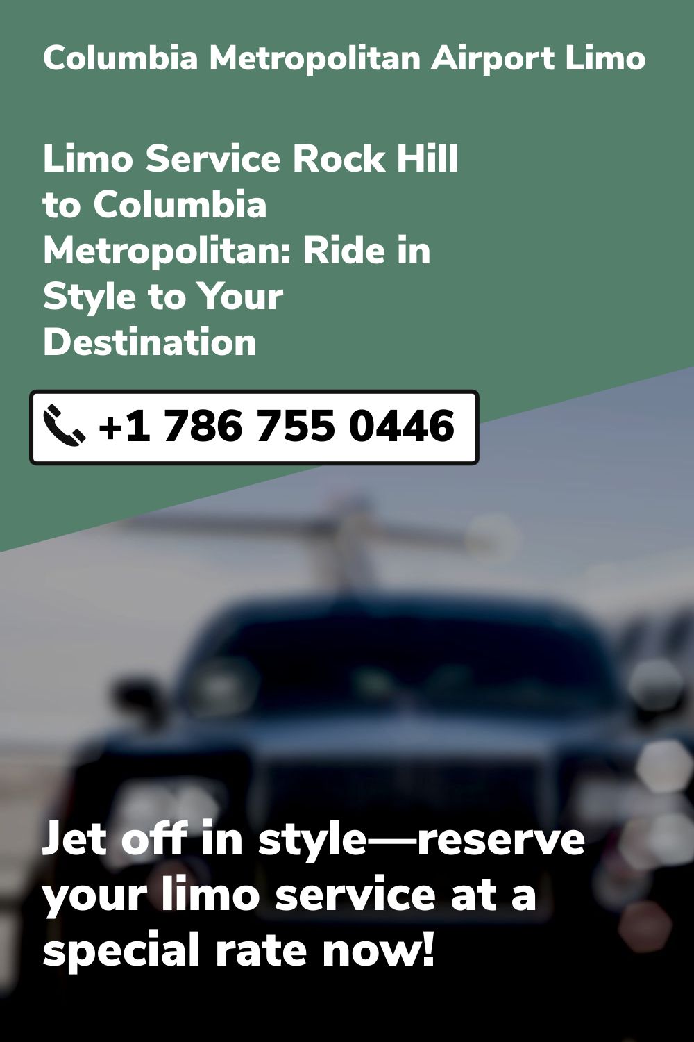 Columbia Metropolitan Airport Limo