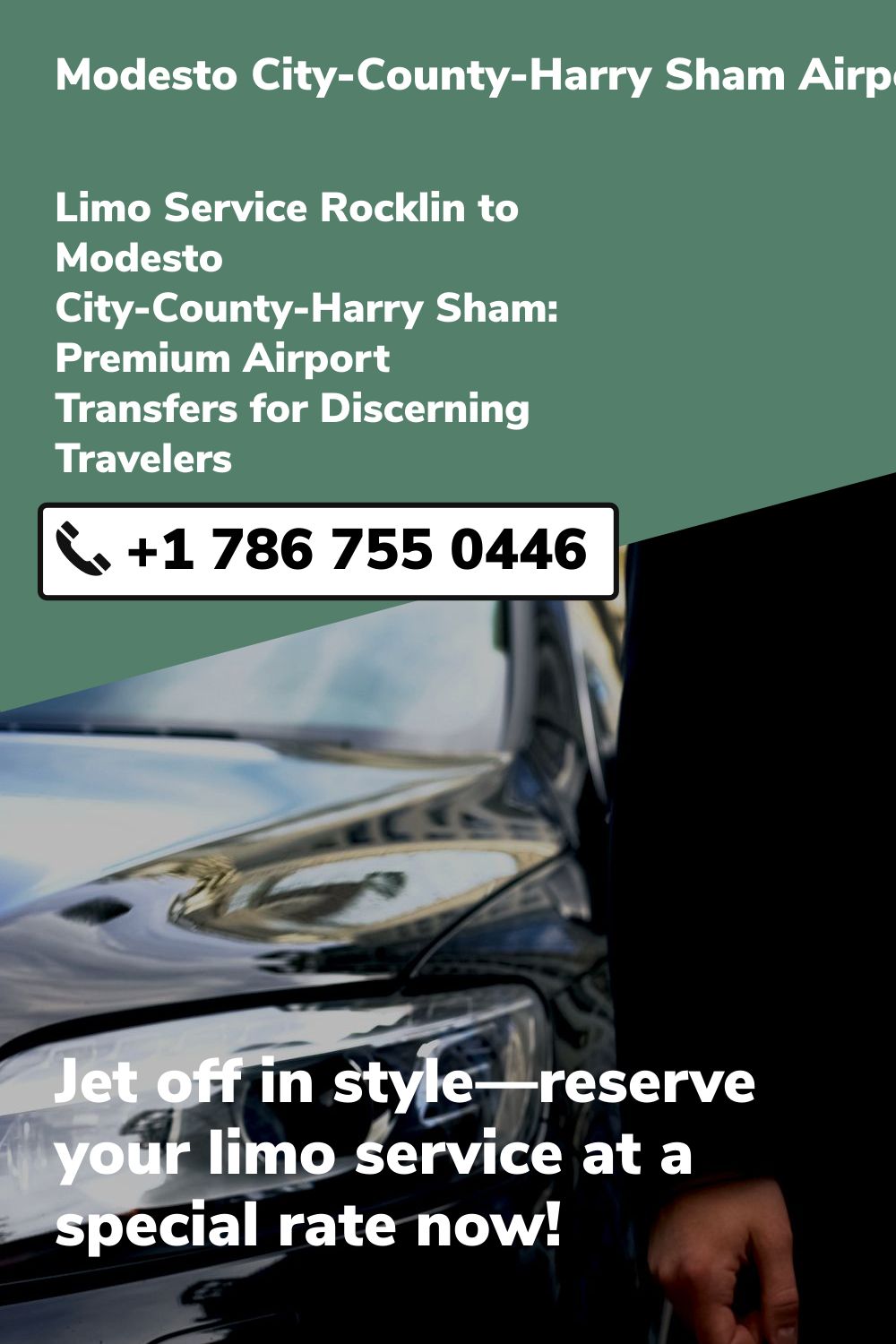 Modesto City-County-Harry Sham  Airport Limo