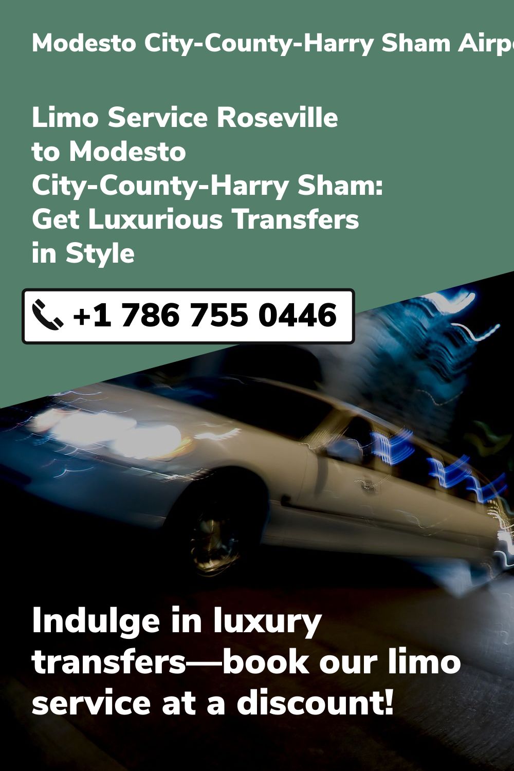 Modesto City-County-Harry Sham  Airport Limo