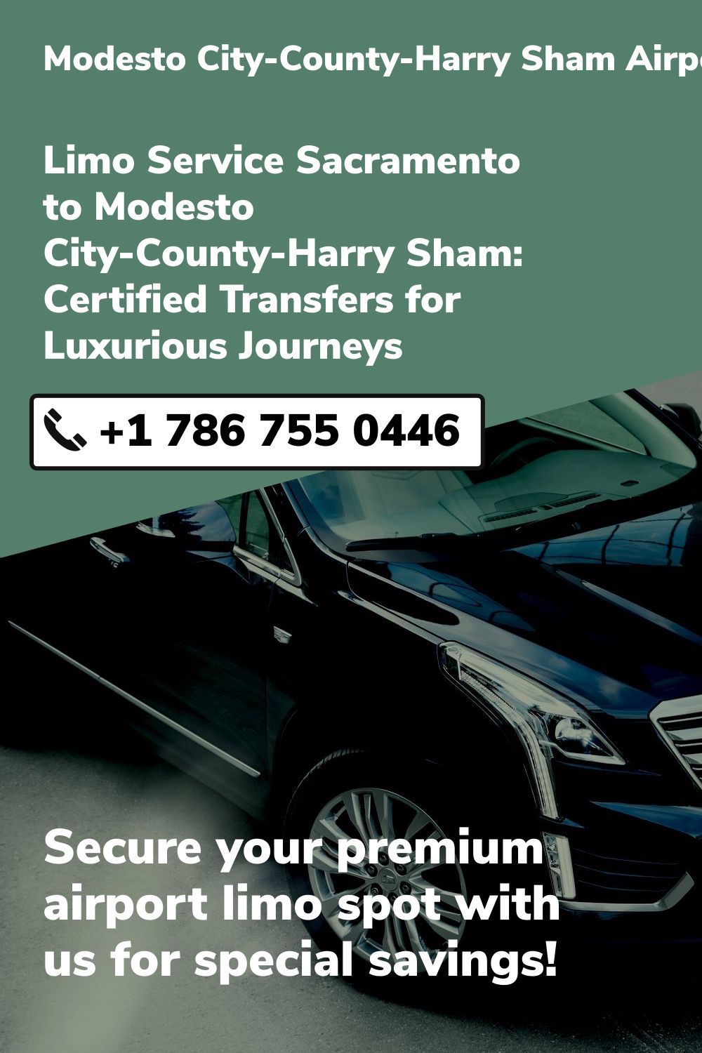 Modesto City-County-Harry Sham  Airport Limo