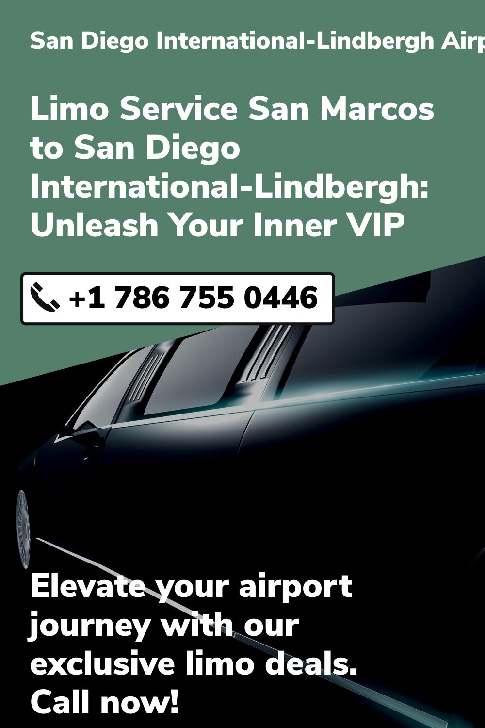 San Diego International-Lindbergh  Airport Limo