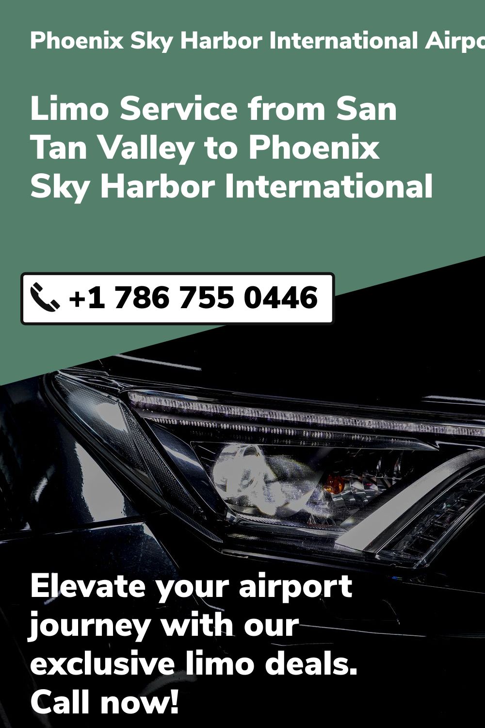 Phoenix Sky Harbor International Airport Limo