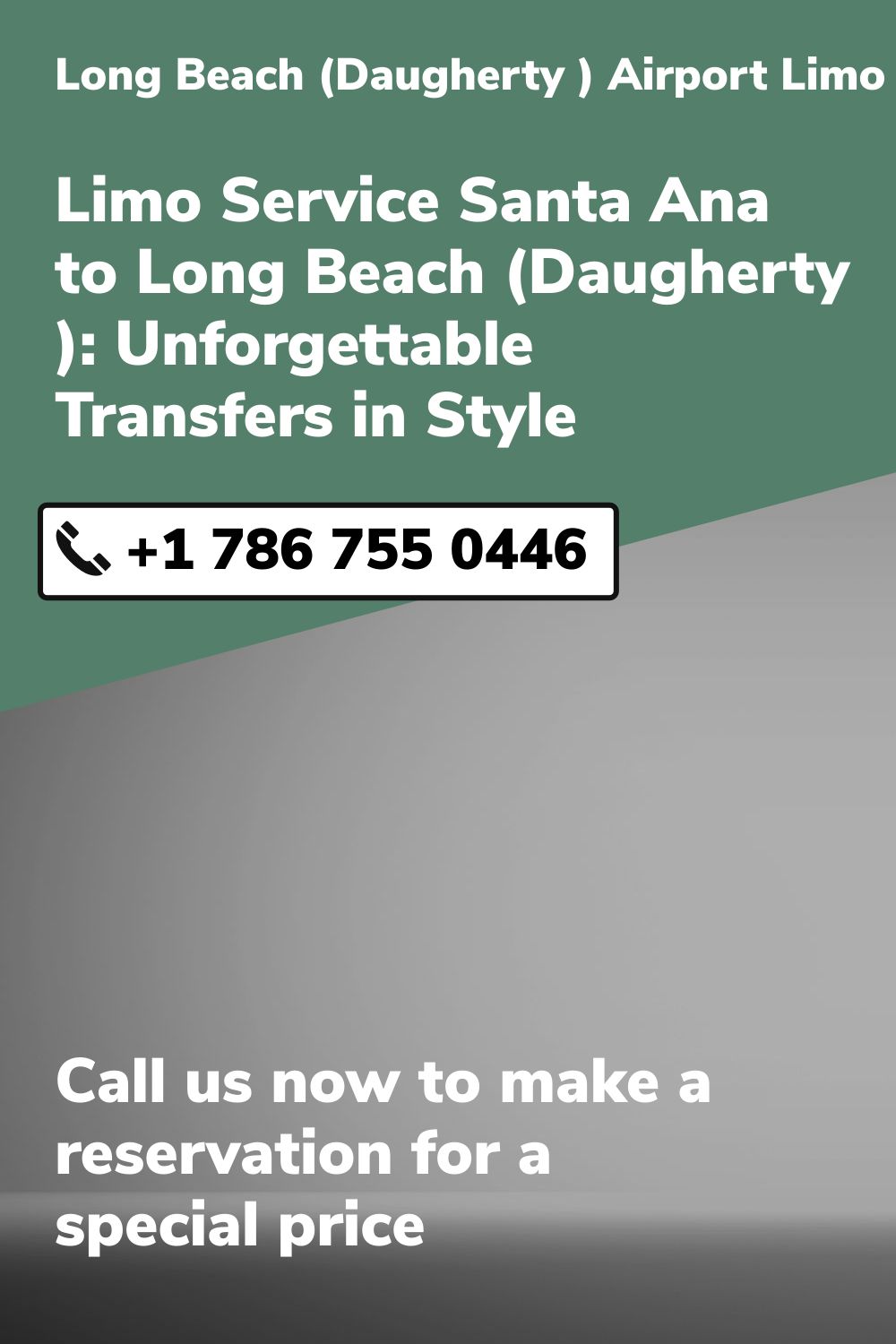 Long Beach (Daugherty ) Airport Limo