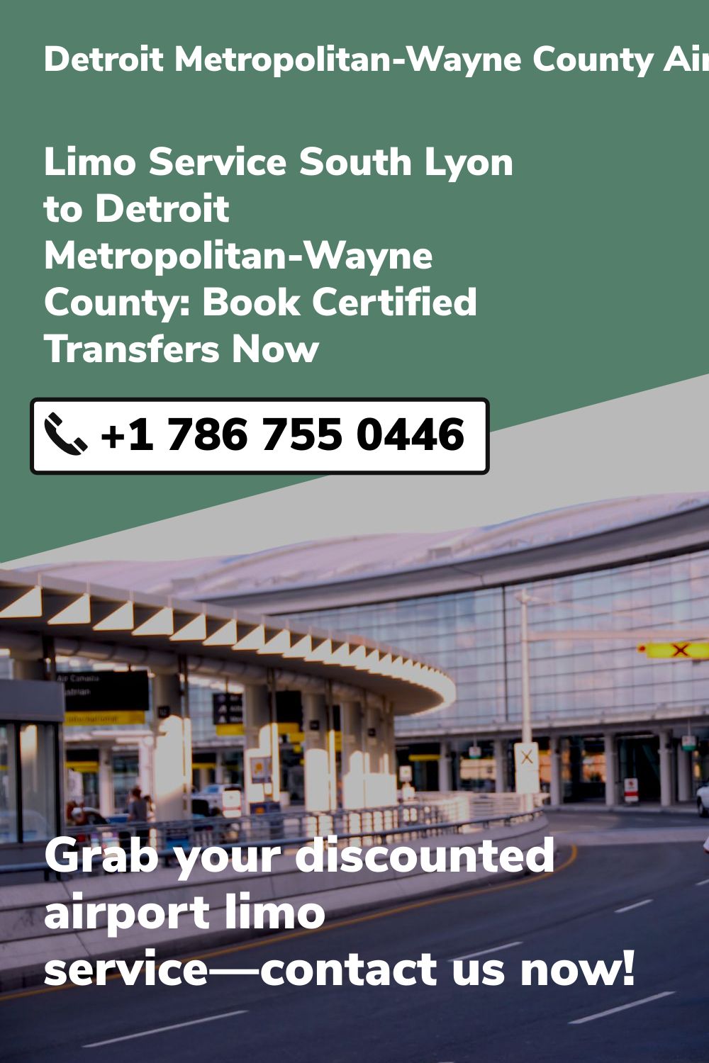 Detroit Metropolitan-Wayne County Airport Limo