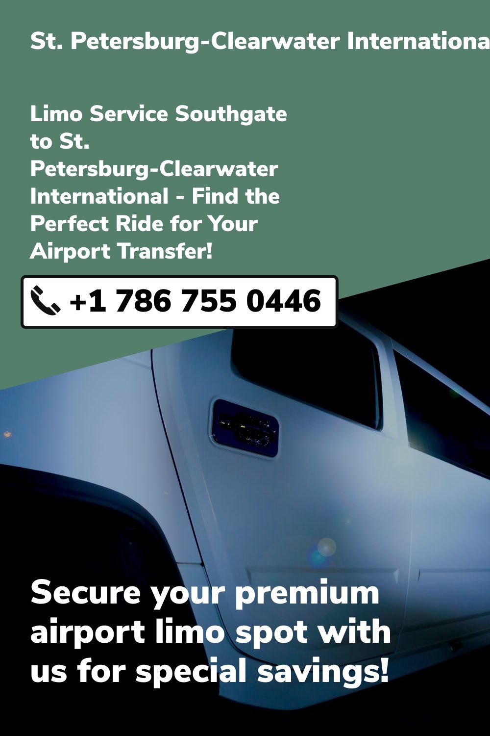 St. Petersburg-Clearwater International Airport Limo