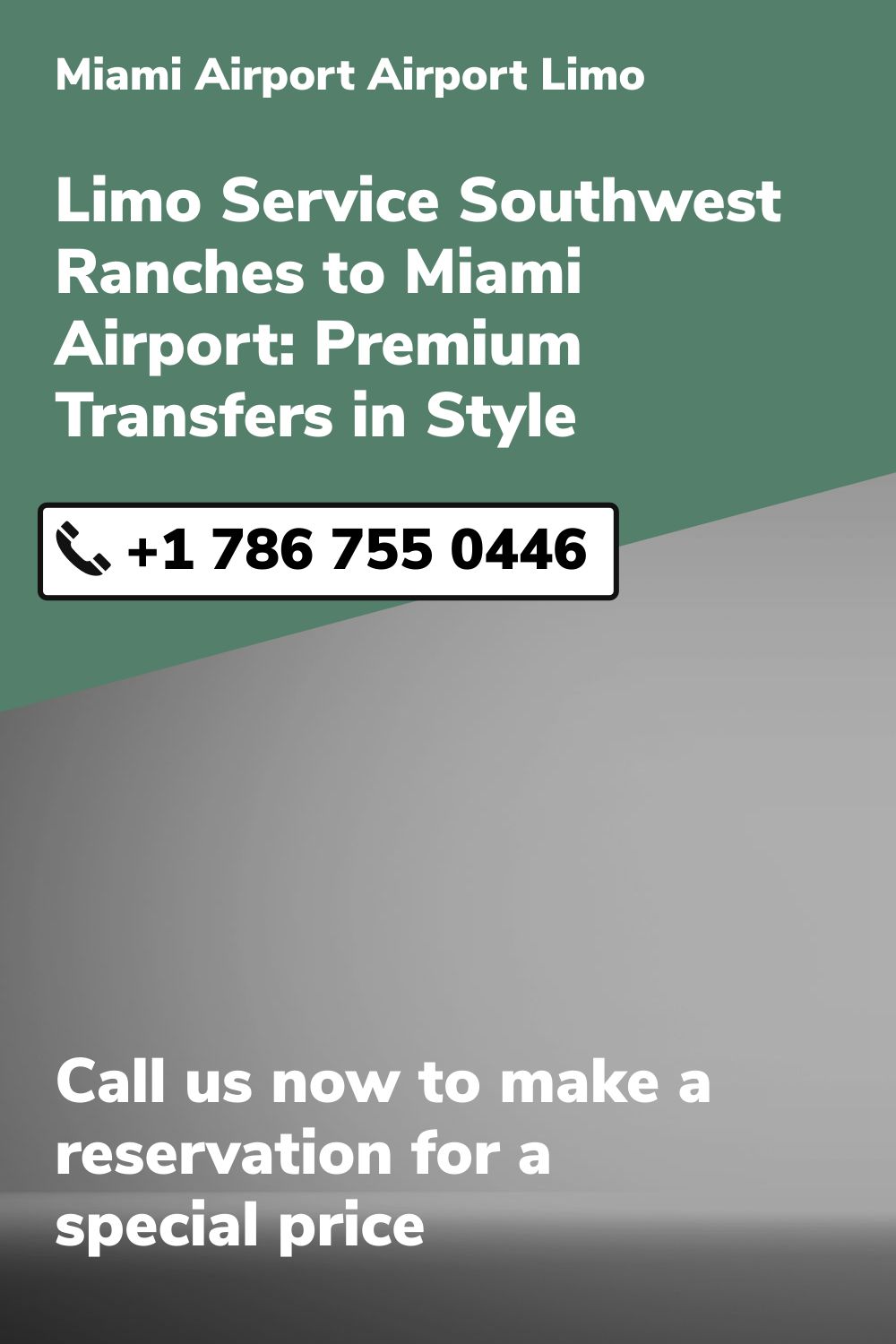 Miami Airport Airport Limo