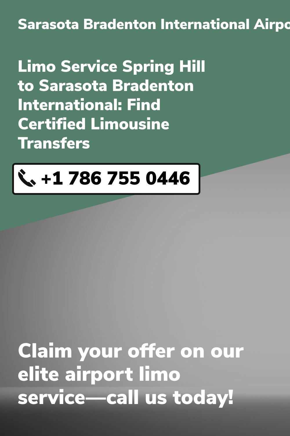 Sarasota Bradenton International Airport Limo