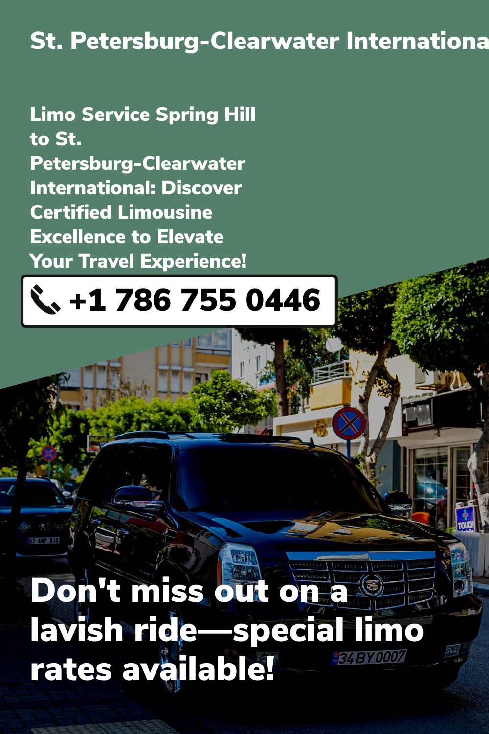 St. Petersburg-Clearwater International Airport Limo