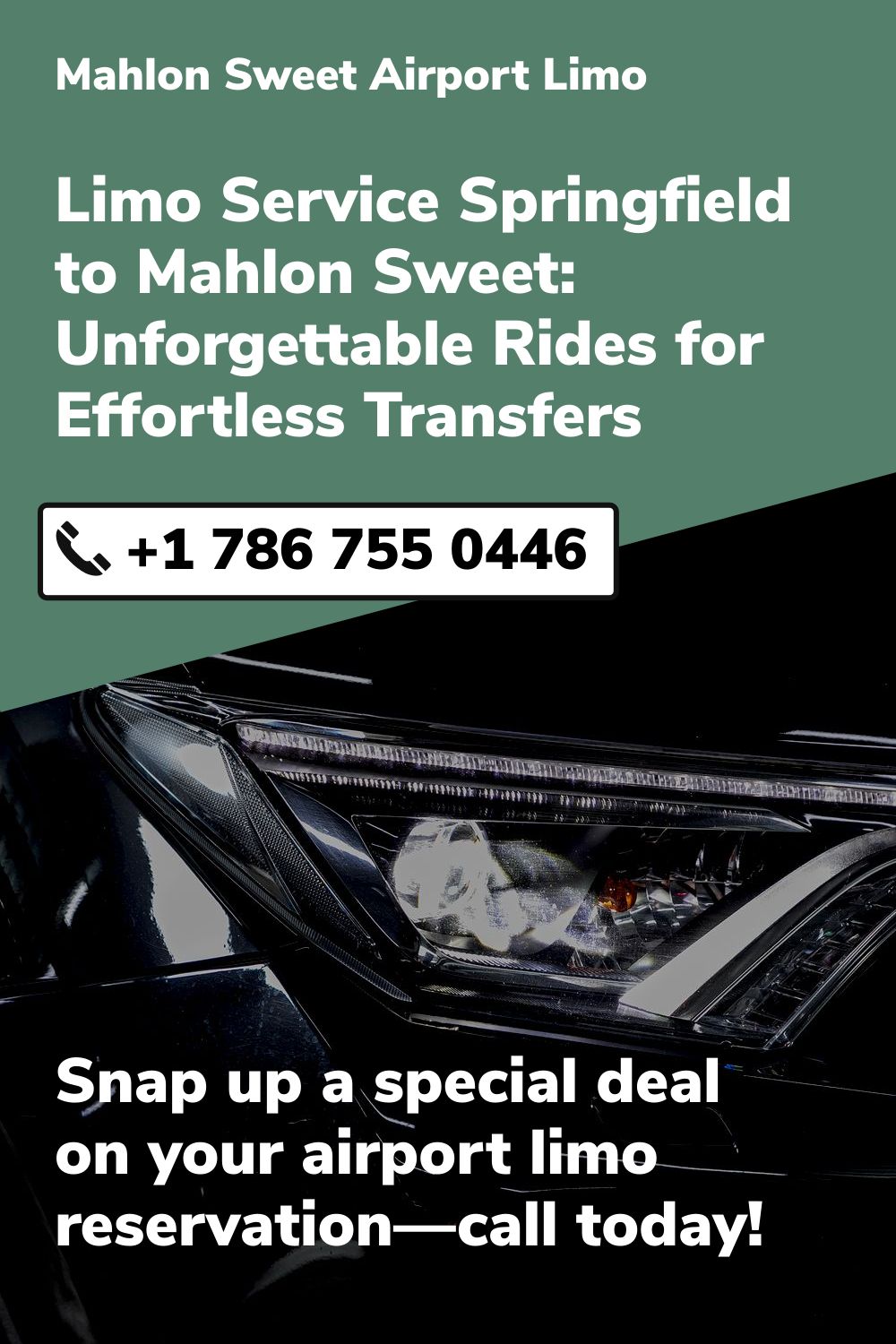 Mahlon Sweet  Airport Limo