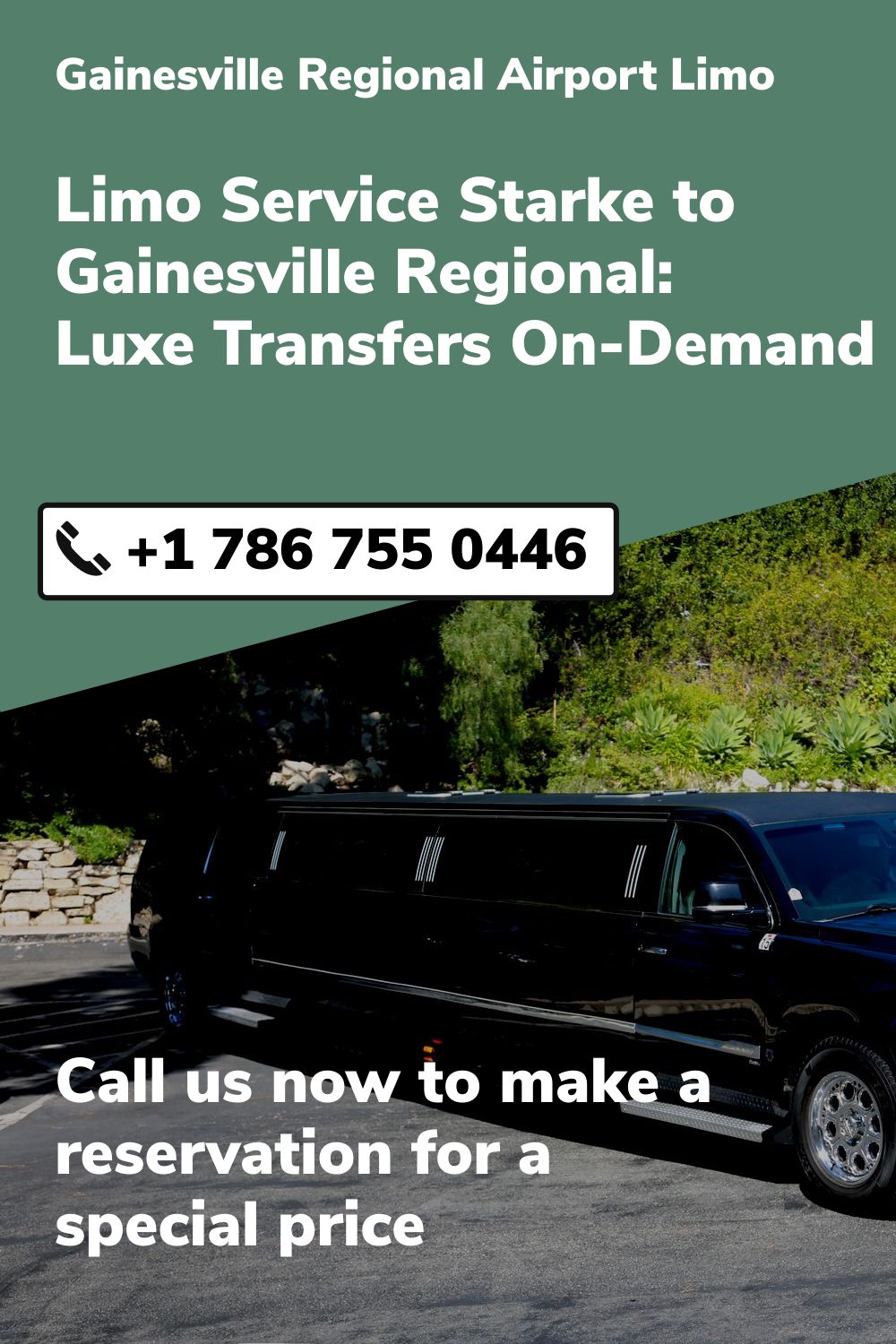 Gainesville Regional Airport Limo