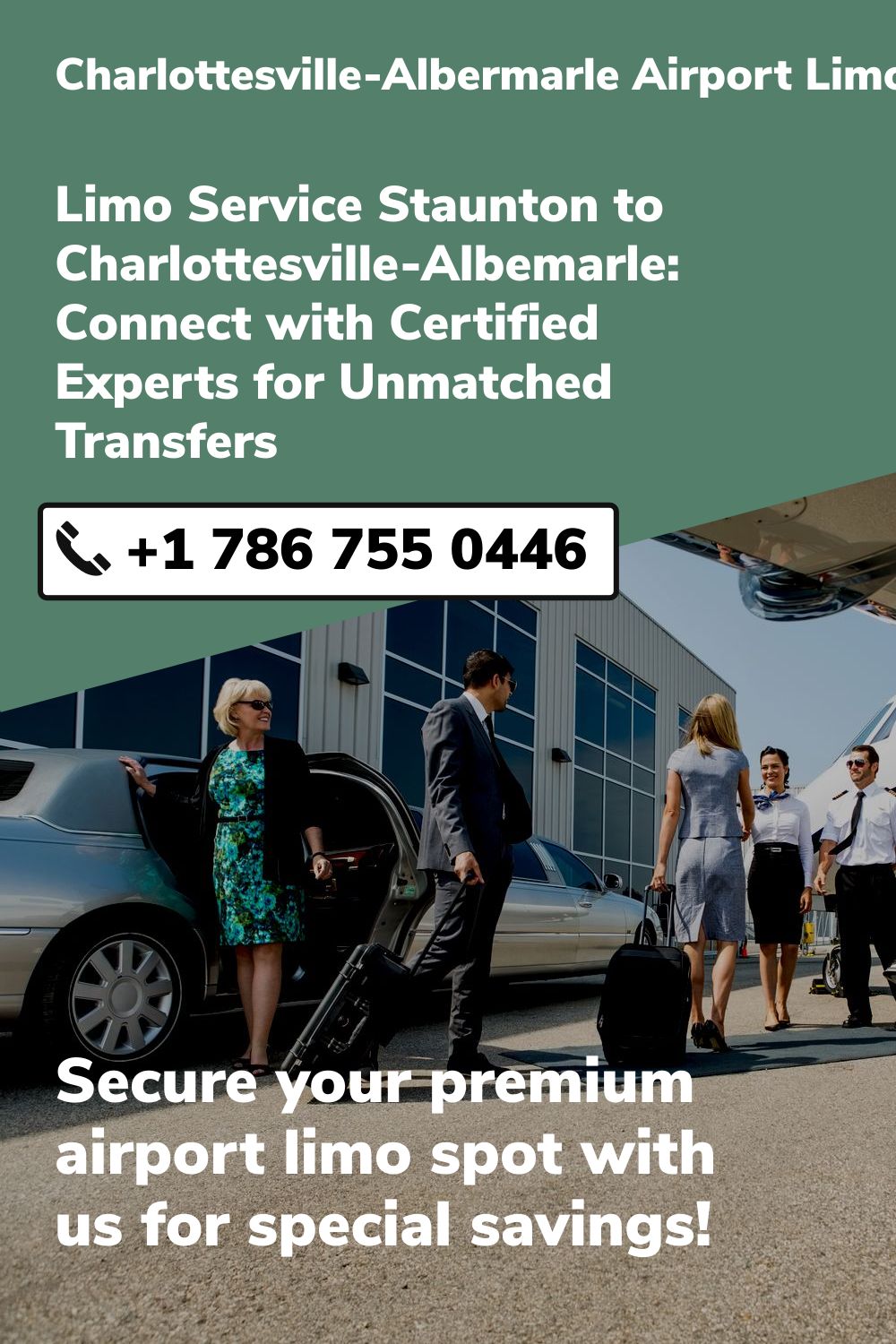 Charlottesville-Albermarle Airport Limo