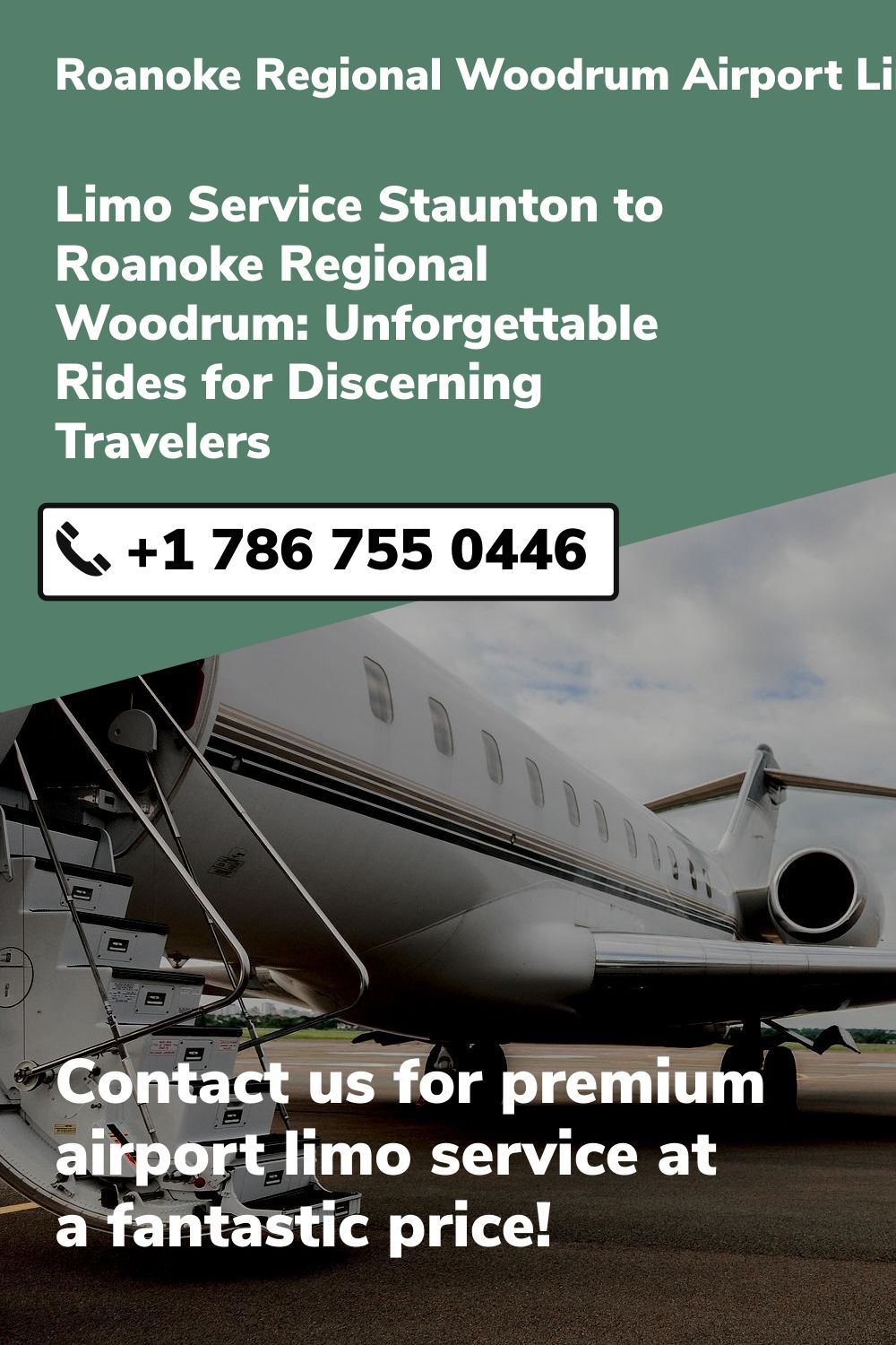 Roanoke Regional  Woodrum  Airport Limo