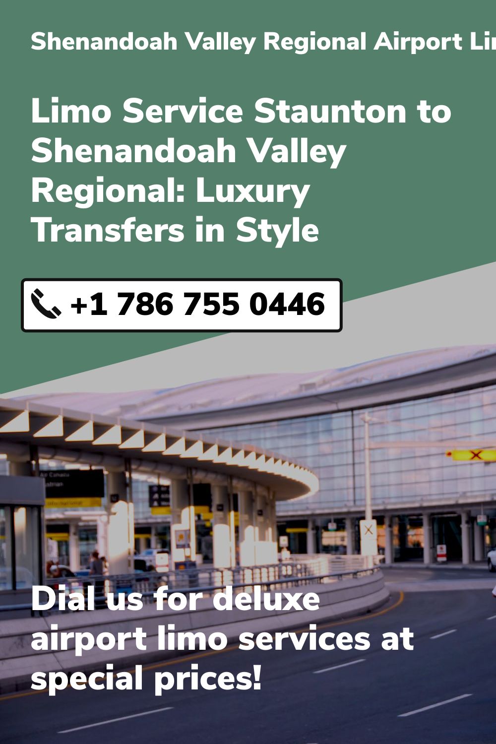 Shenandoah Valley Regional Airport Limo