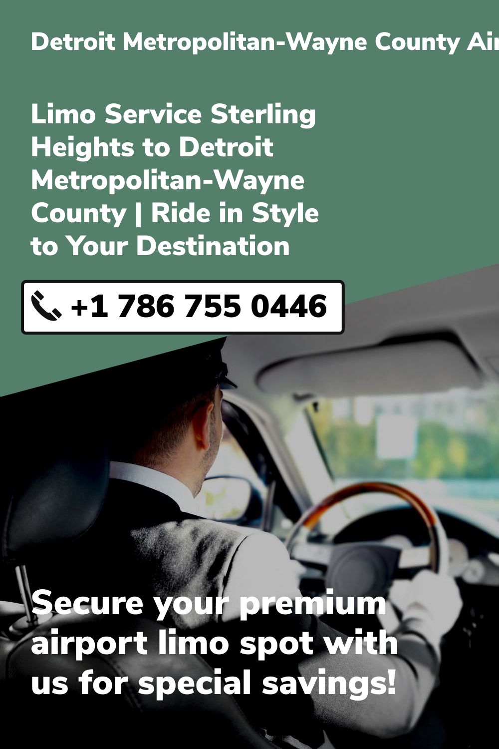 Detroit Metropolitan-Wayne County Airport Limo