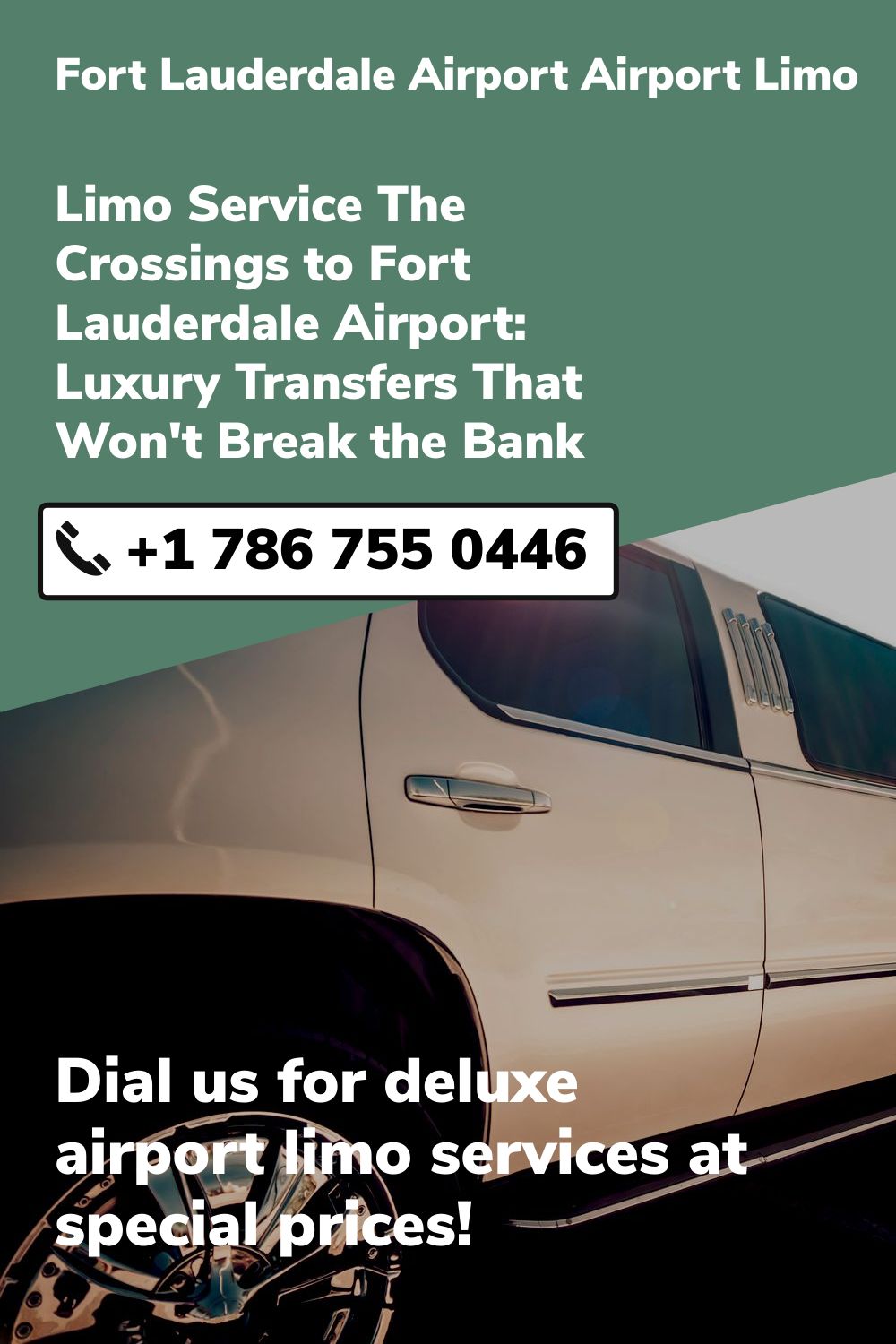 Fort Lauderdale Airport Airport Limo